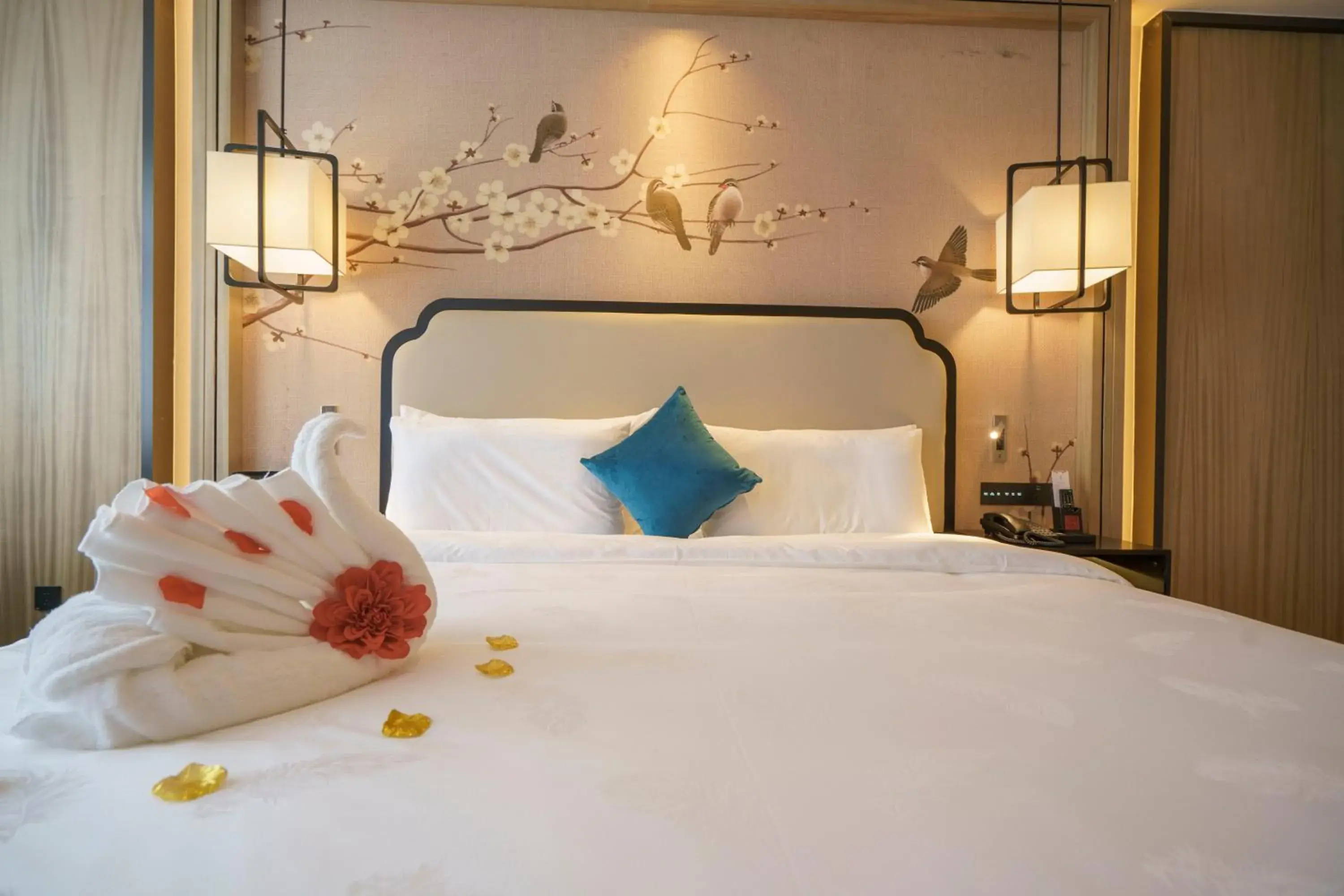 Bedroom, Bed in Baiyun Hotel Guangzhou Bedroom, Bed in Baiyun Hotel Guangzhou