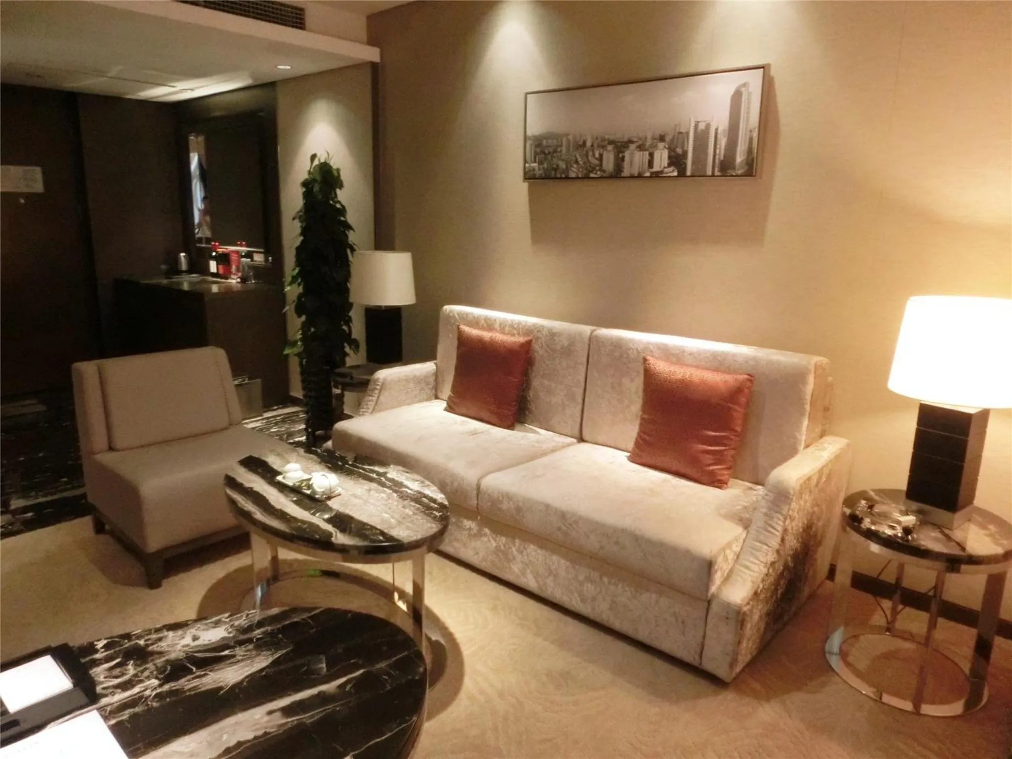 Living room in Baiyun Hotel Guangzhou