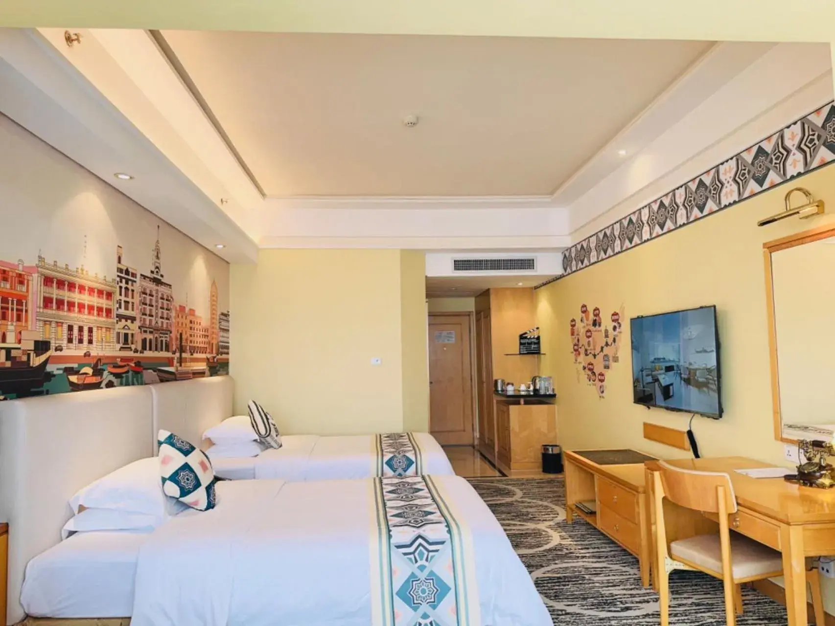 Guangzhou Memory Twin Room in Baiyun Hotel Guangzhou Guangzhou Memory Twin Room in Baiyun Hotel Guangzhou