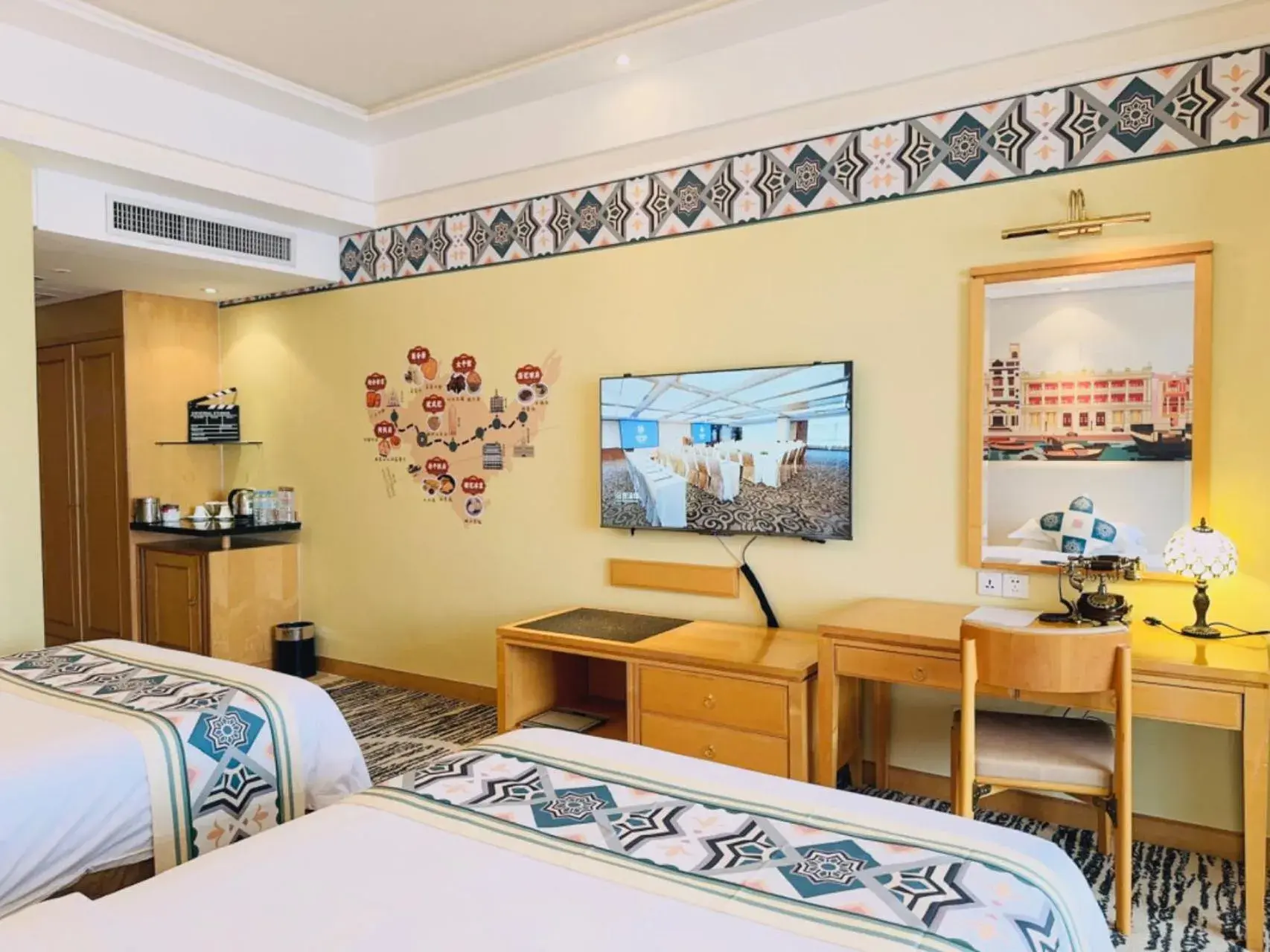 Guangzhou Memory Twin Room in Baiyun Hotel Guangzhou Guangzhou Memory Twin Room in Baiyun Hotel Guangzhou