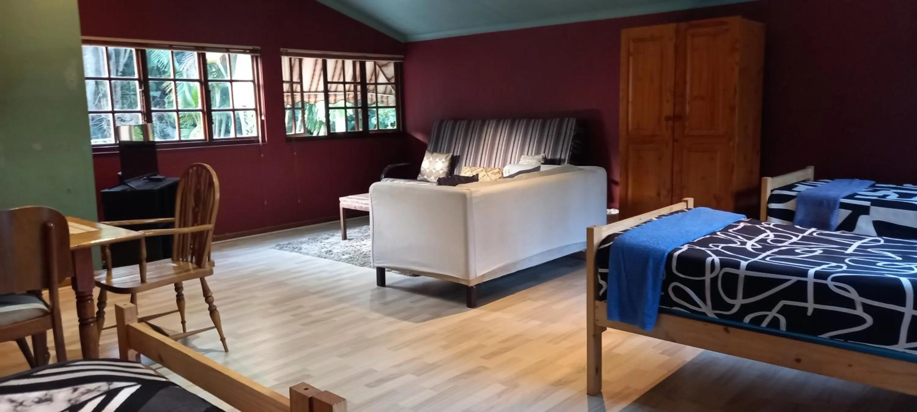 Seating area in Thrush Nest Durban