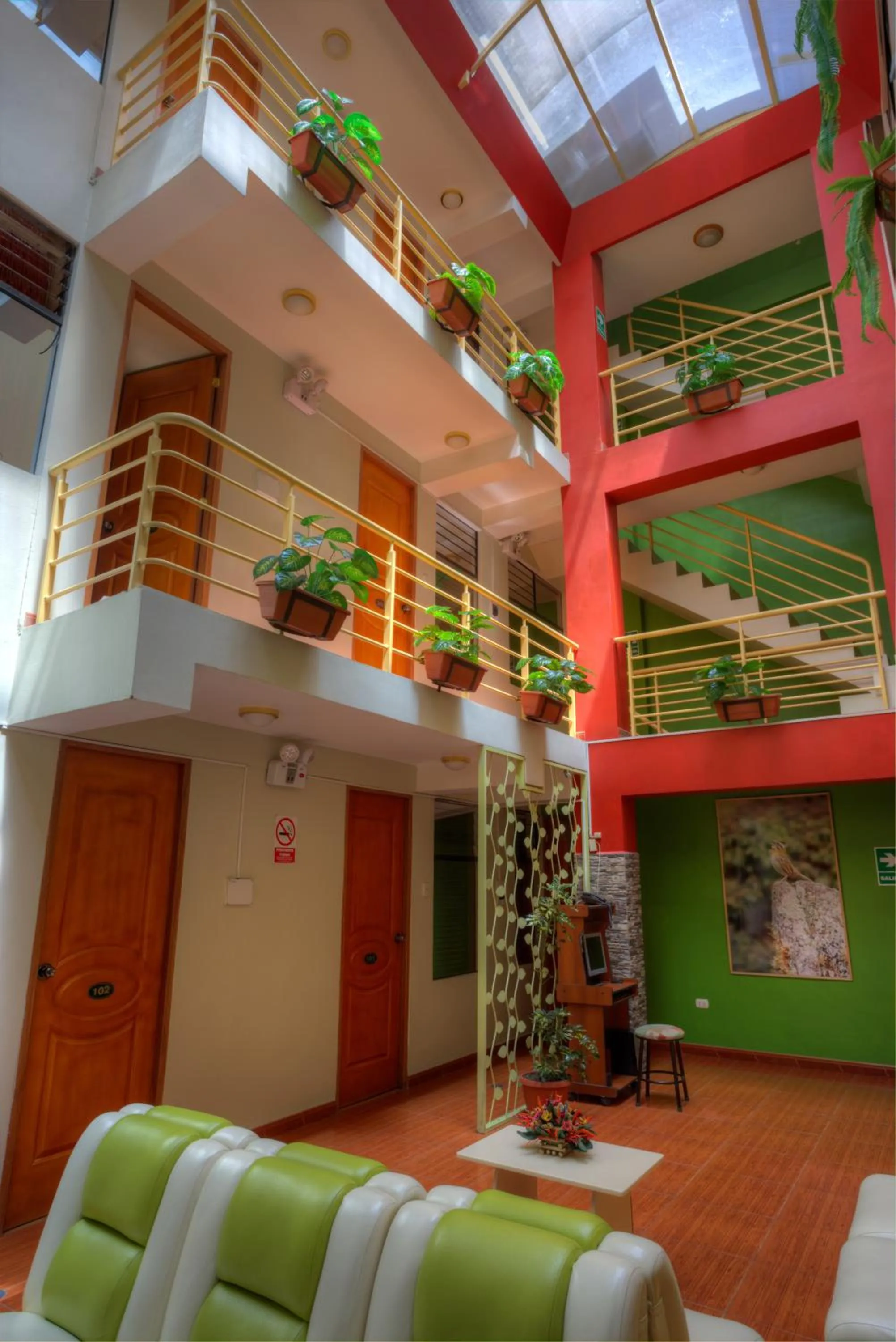 Living room in El Mariscal Cusco