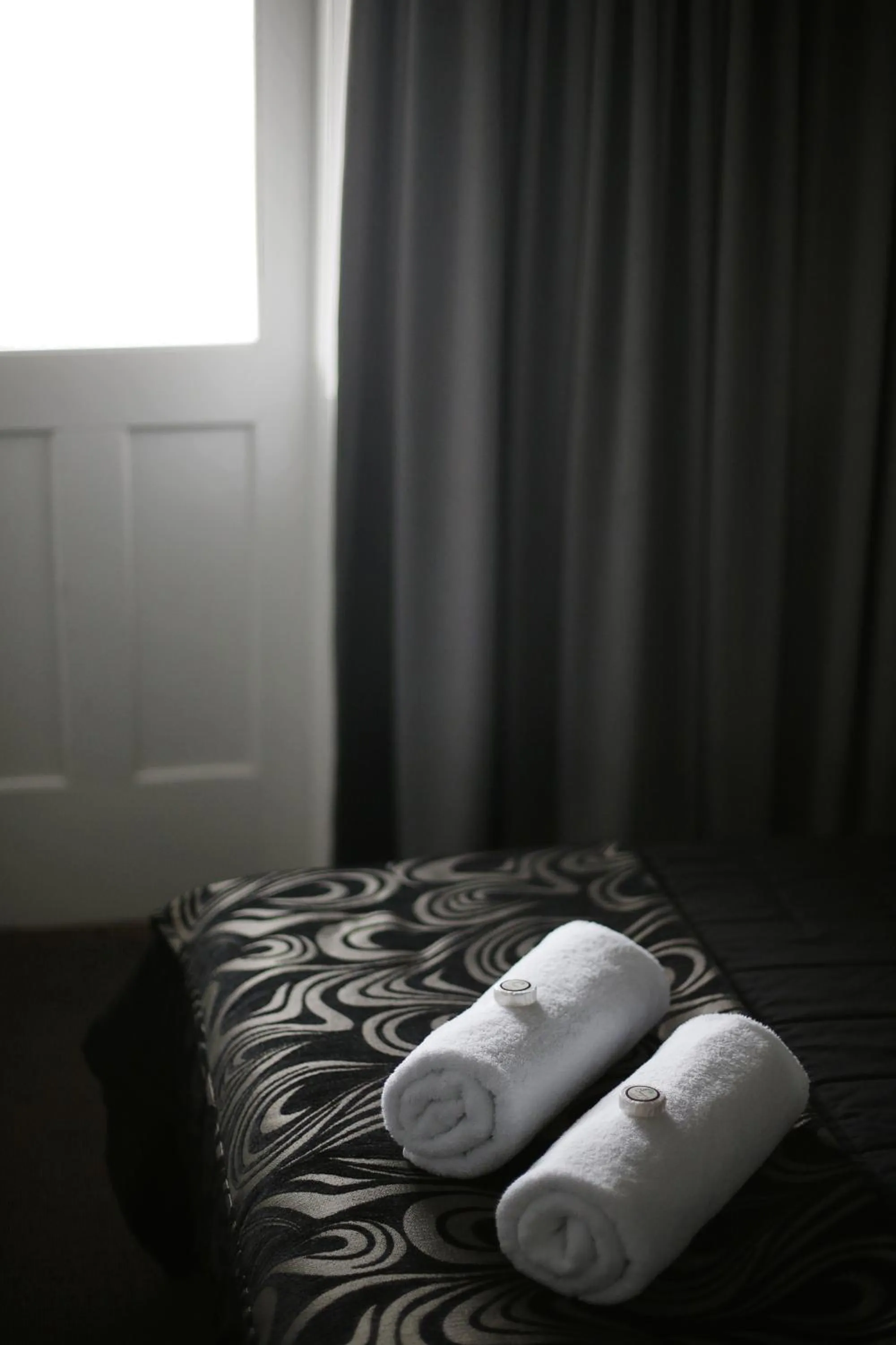 Decorative detail, Bed in The Lakes Hotel