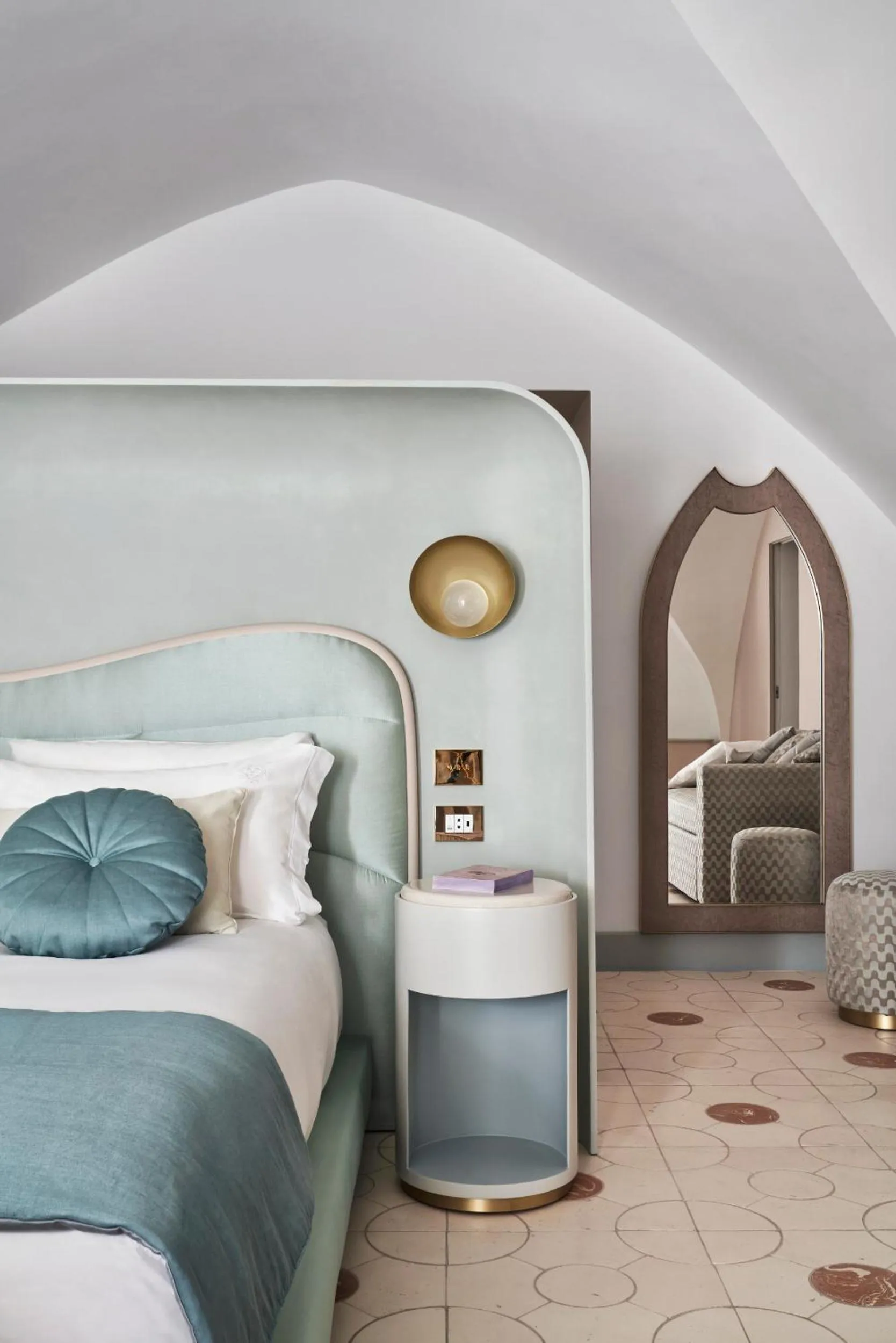 Bedroom in Palazzo Avino