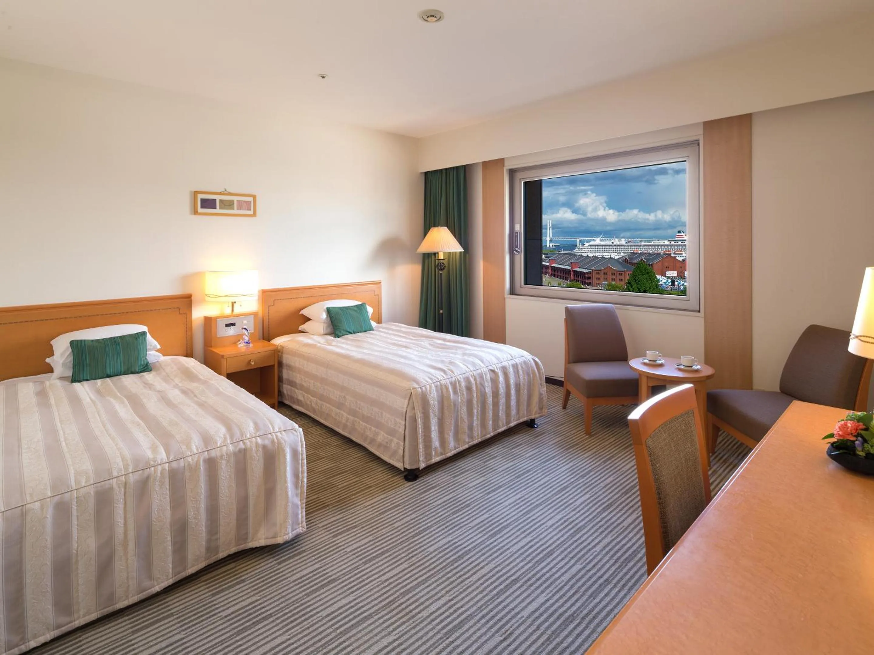 Photo of the whole room, Bed in Navios Yokohama