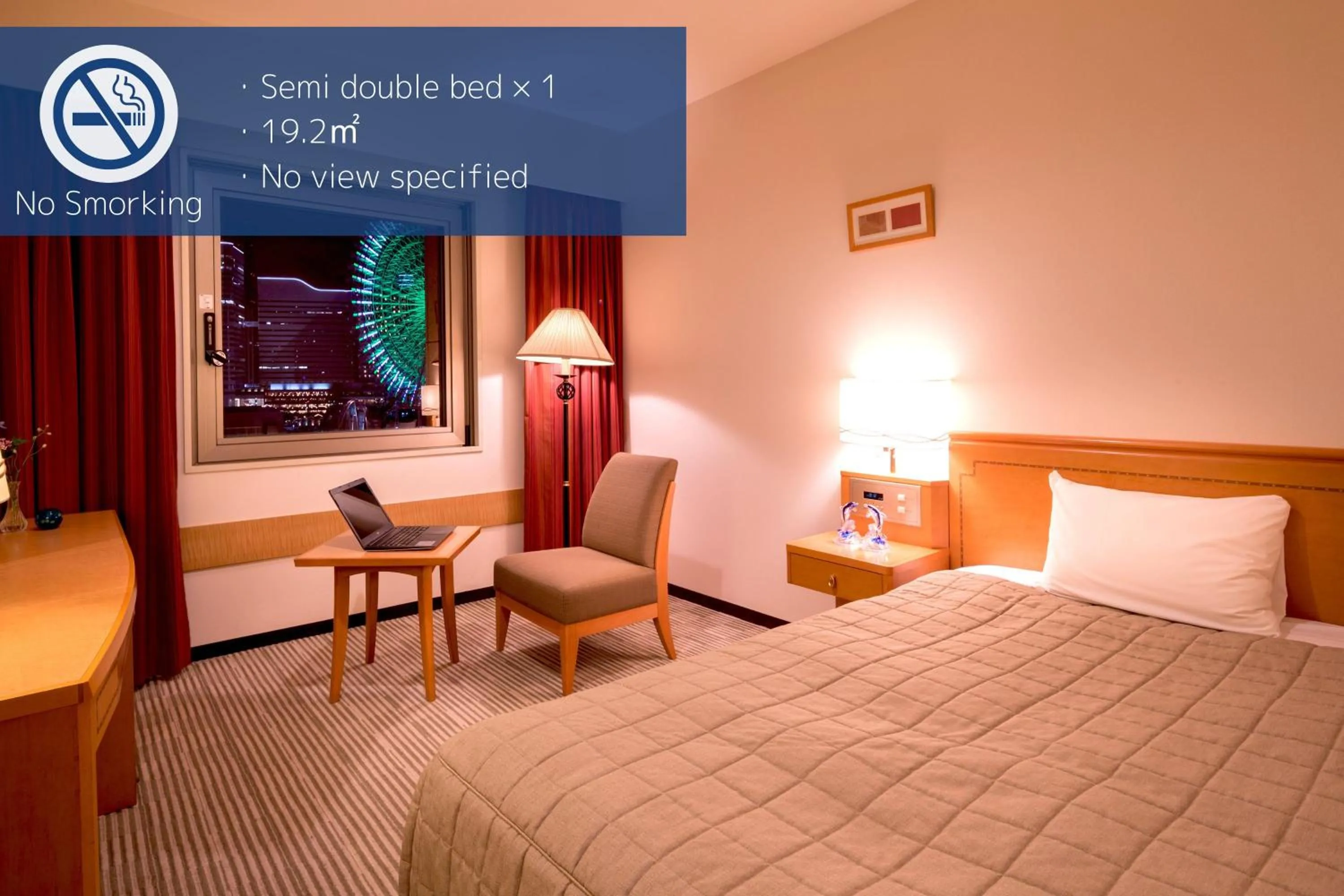 Photo of the whole room, Bed in Navios Yokohama