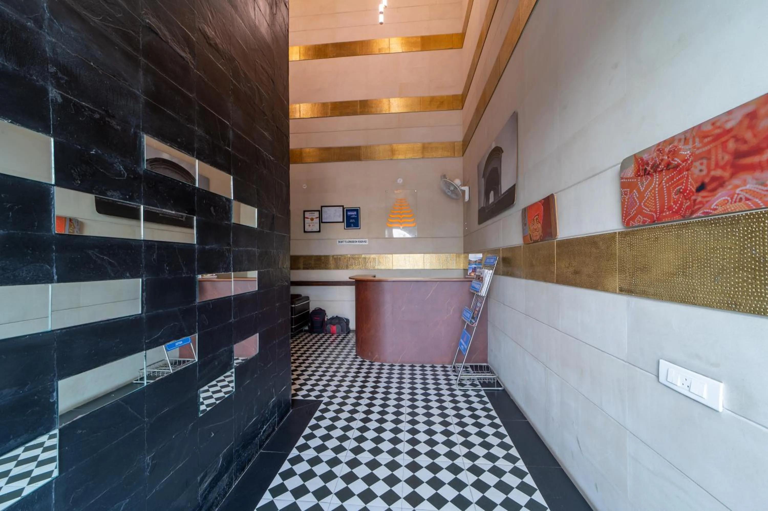 Facade/entrance in Whispering Palms Hotel Jaipur