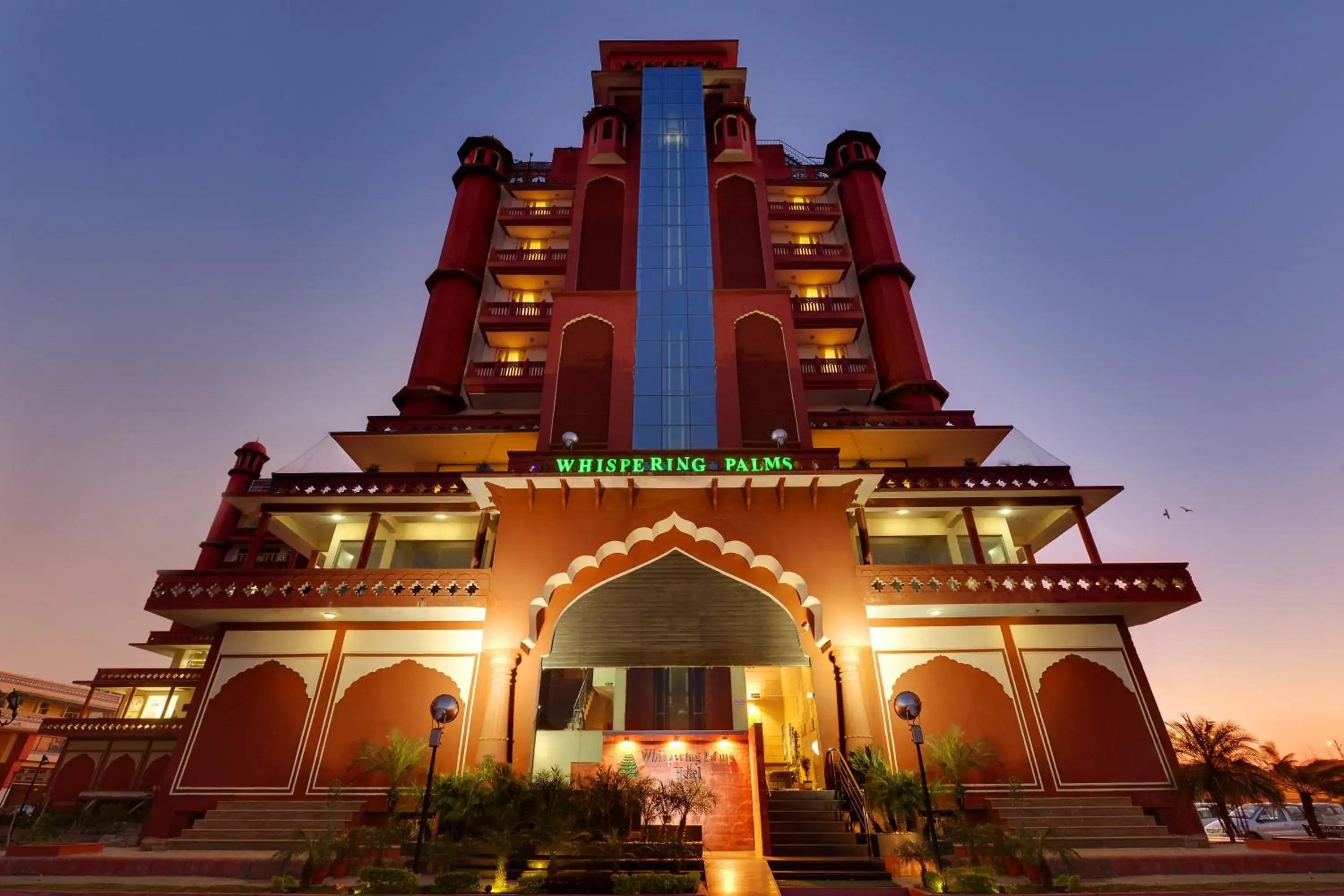 Facade/entrance in Whispering Palms Hotel Jaipur Facade/entrance in Whispering Palms Hotel Jaipur