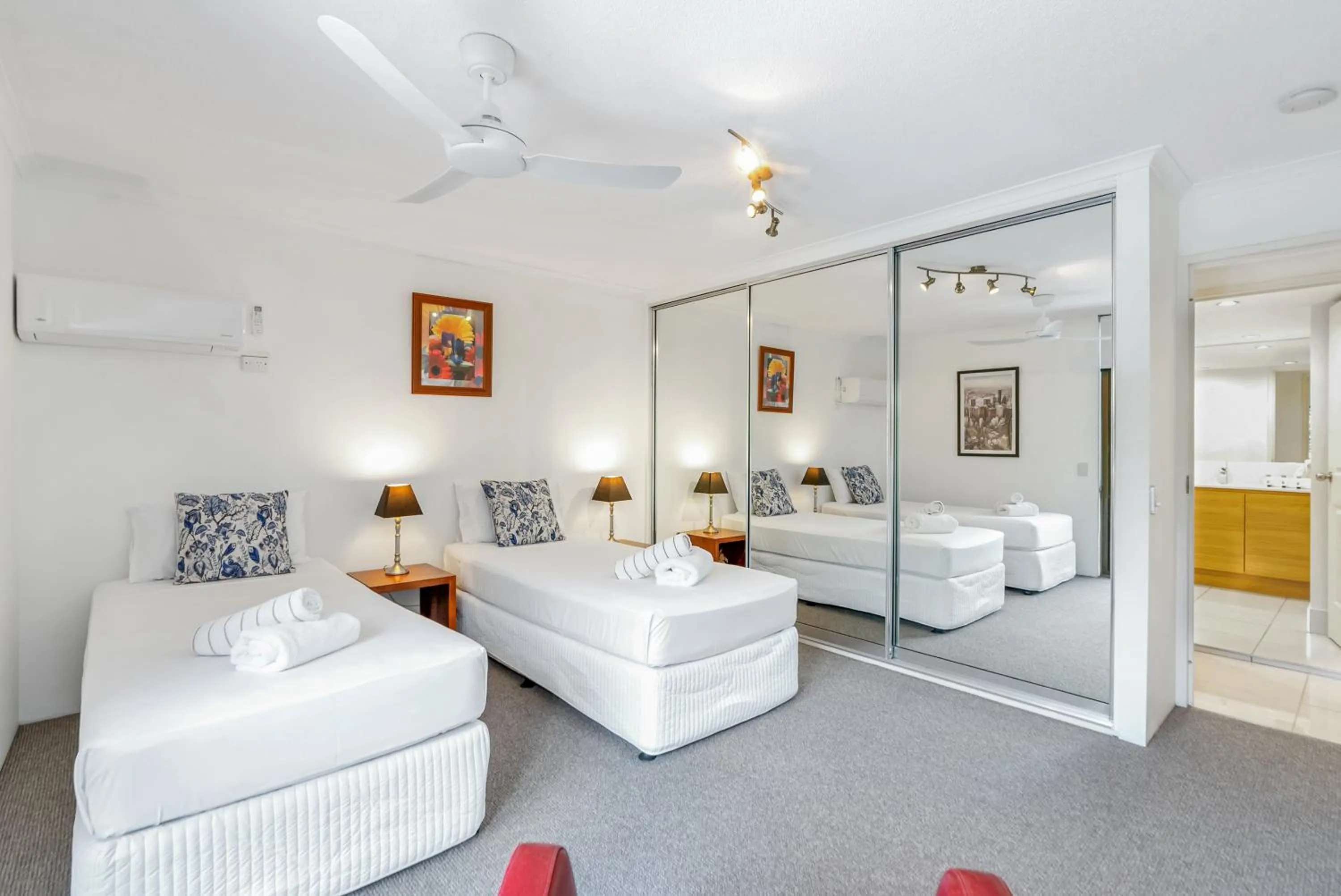 Bedroom, Bed in Argosy On The Beach