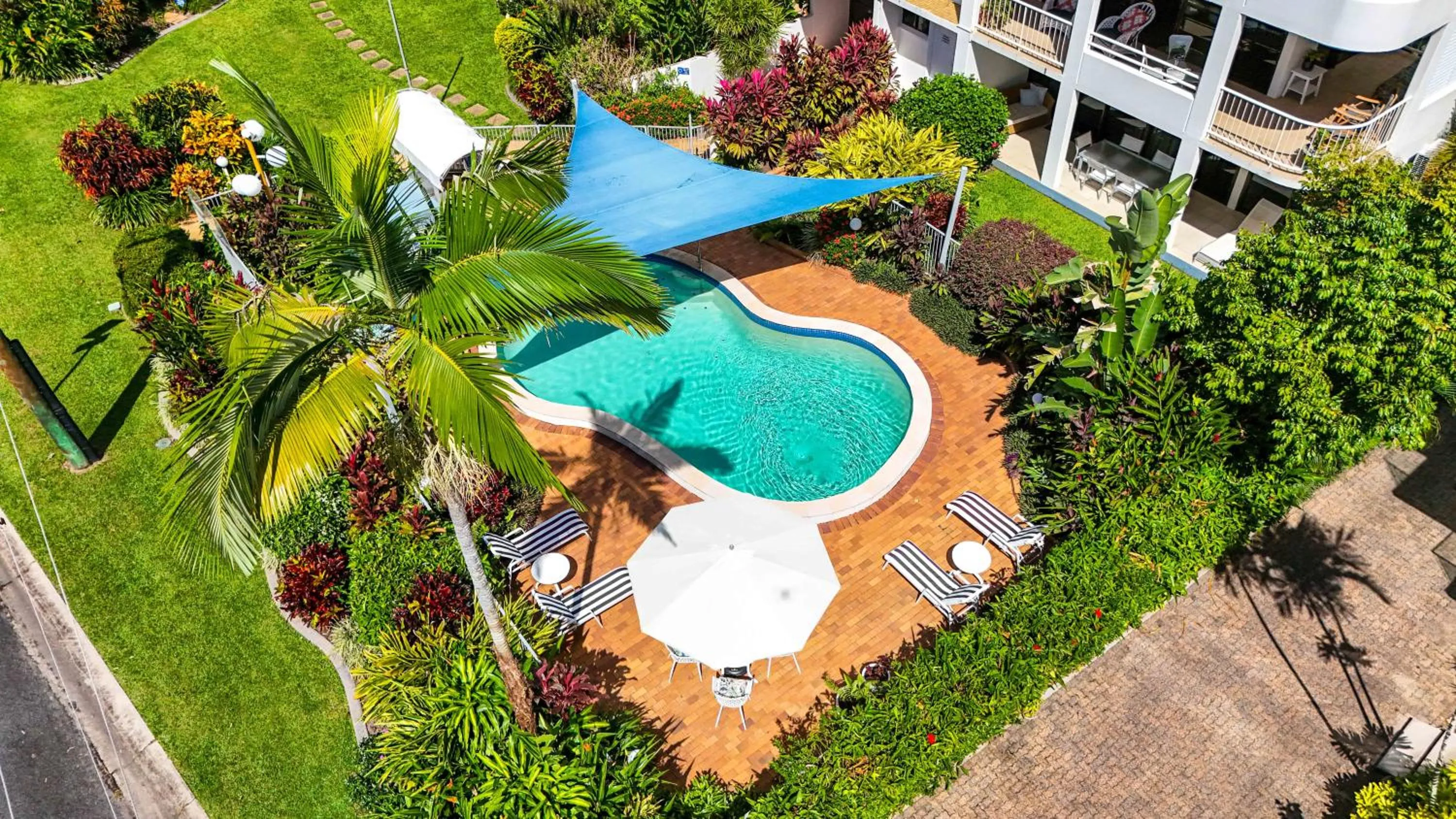 Swimming pool in Argosy On The Beach