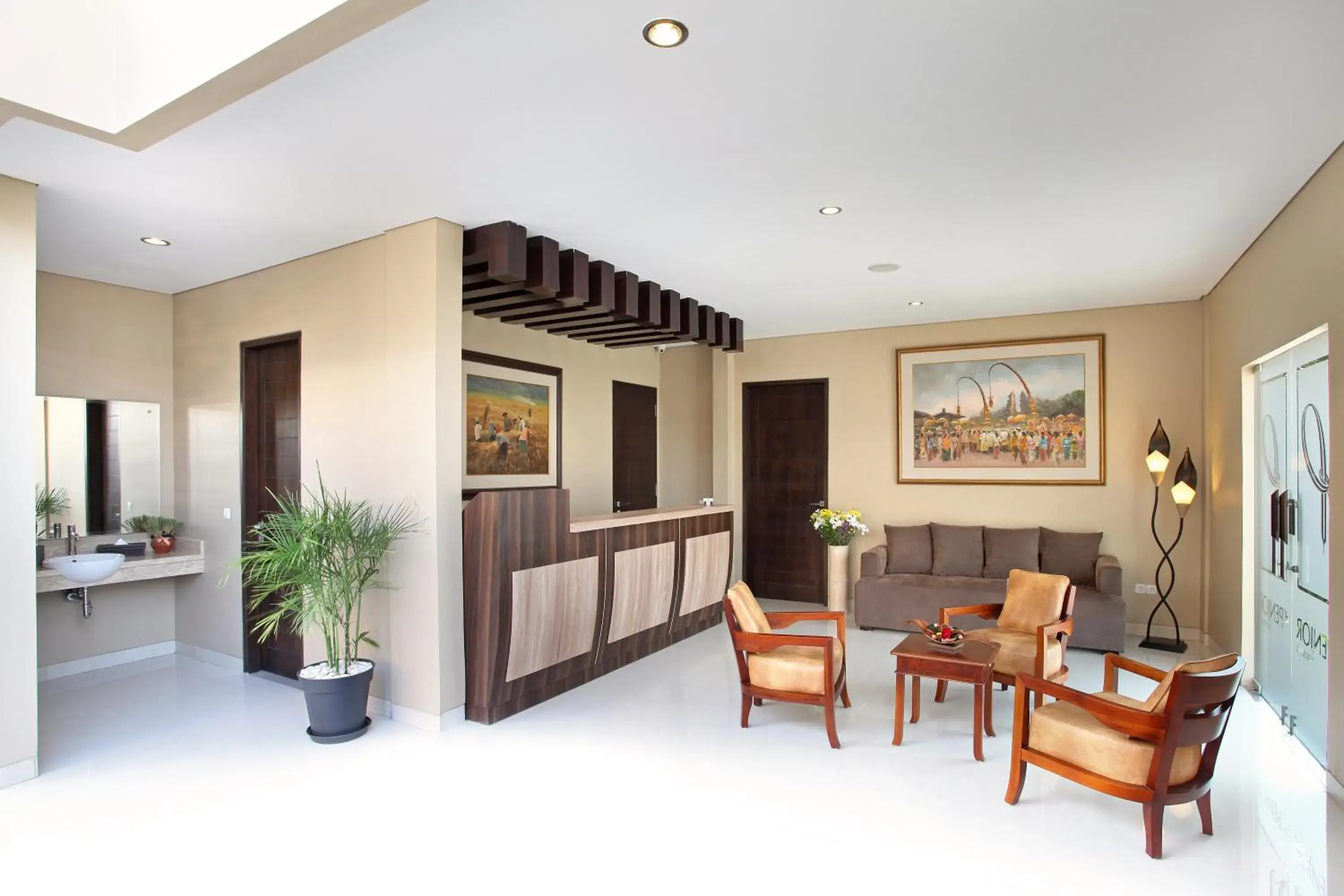 Lobby or reception in d'Penjor Seminyak Lobby or reception in d'Penjor Seminyak