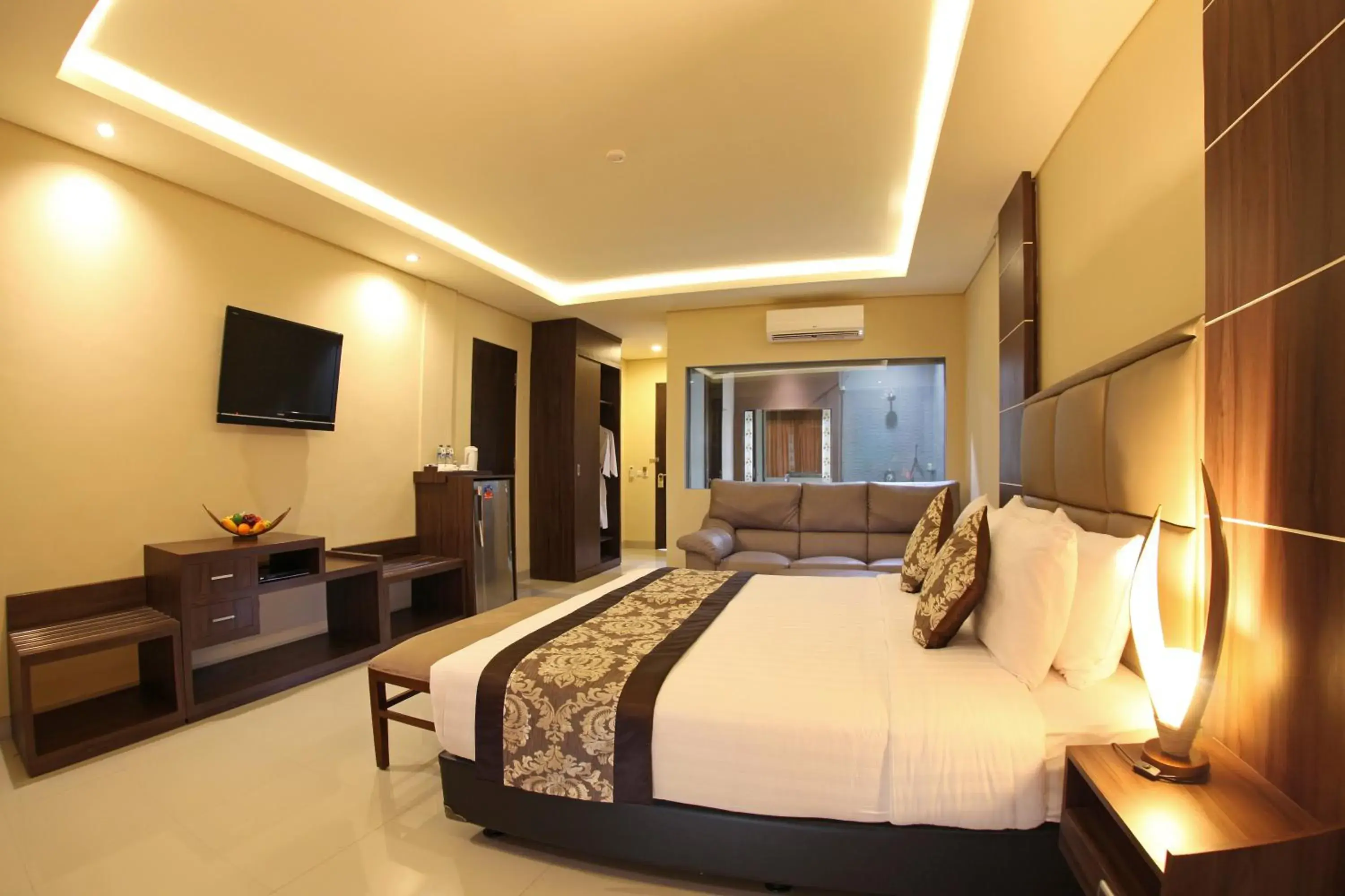 Photo of the whole room, Bed in d'Penjor Seminyak Photo of the whole room, Bed in d'Penjor Seminyak