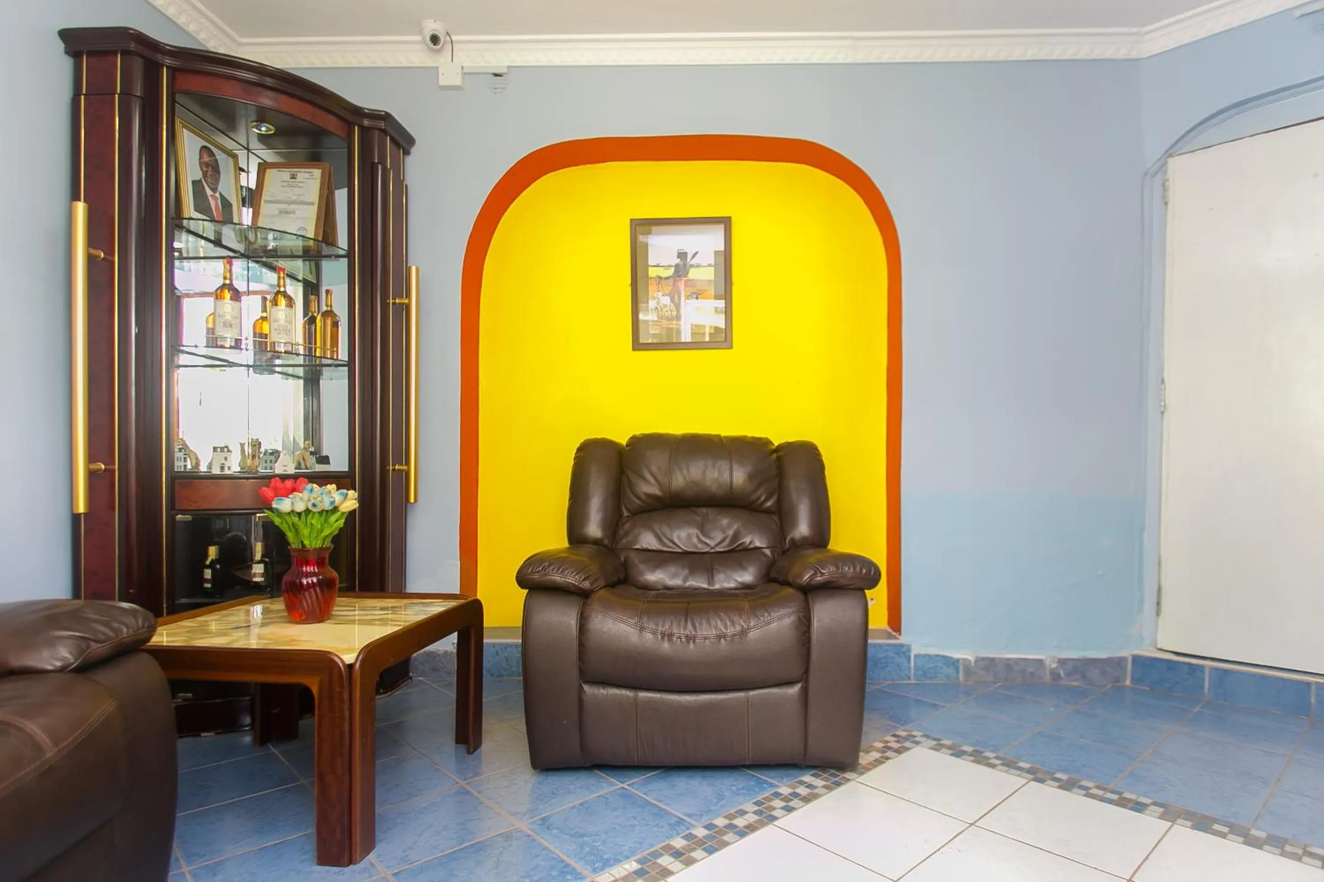 Living room in Zarita Boutique Hotel