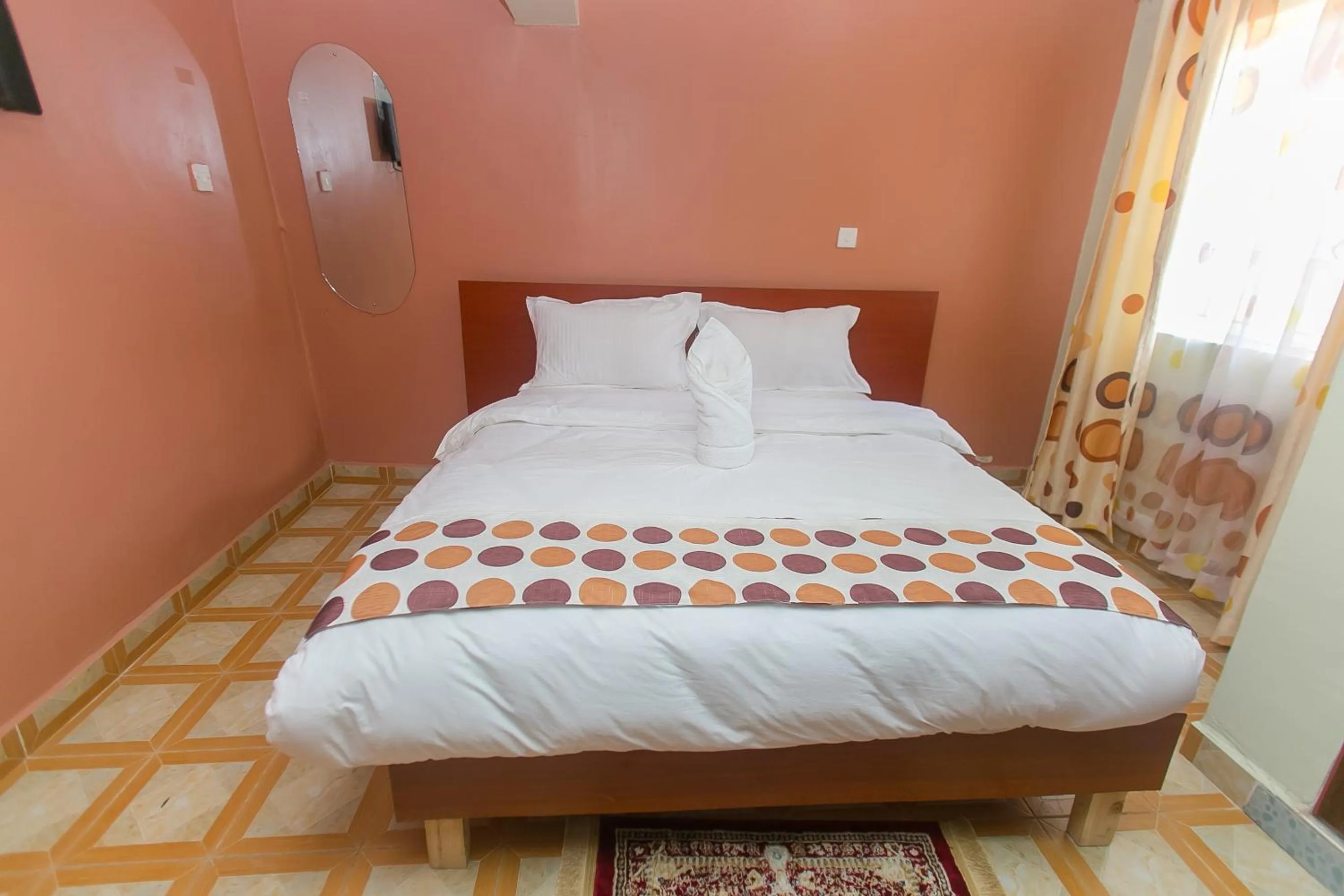 Bed in Zarita Boutique Hotel