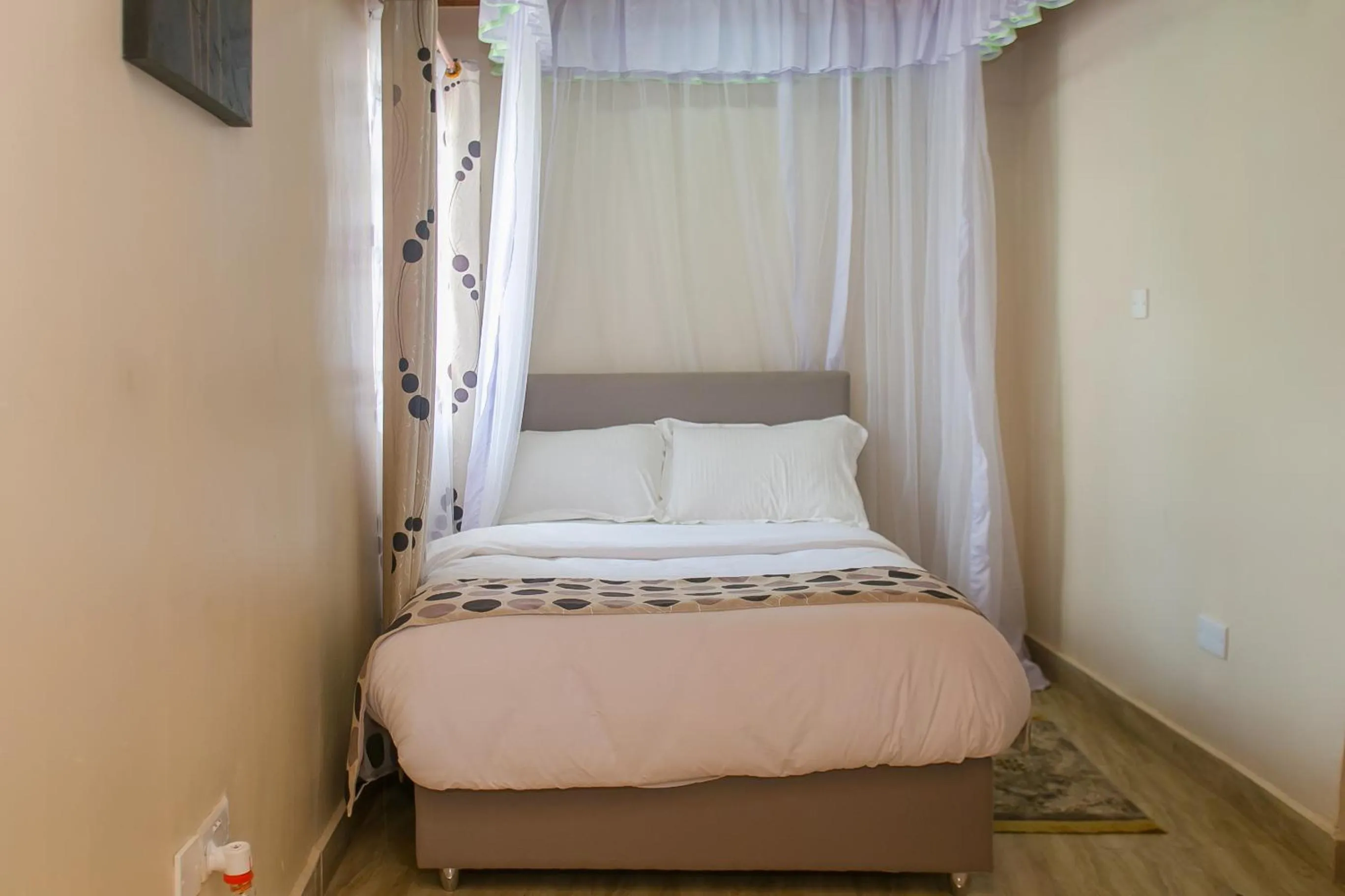 Bed in Zarita Boutique Hotel