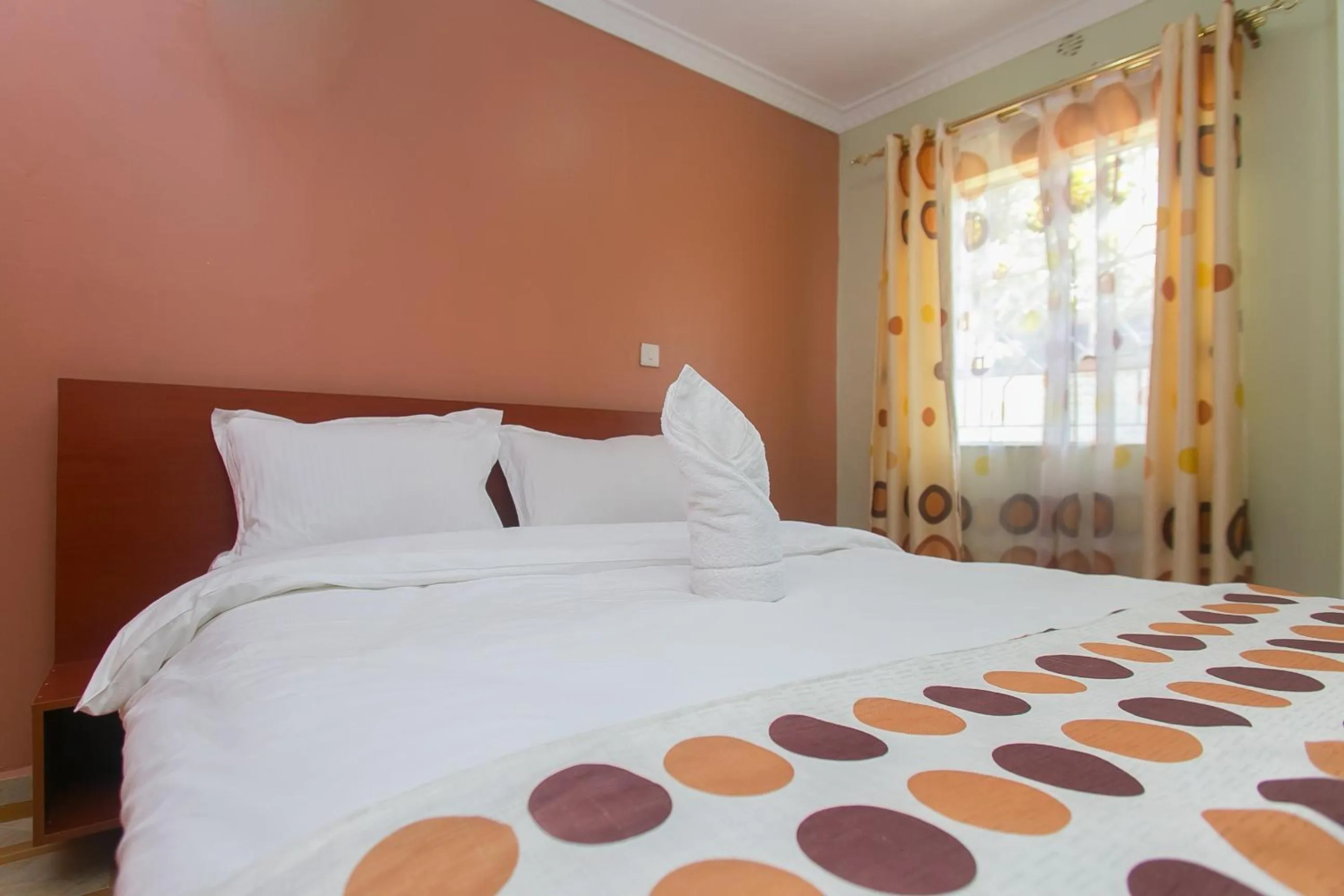 Bed in Zarita Boutique Hotel