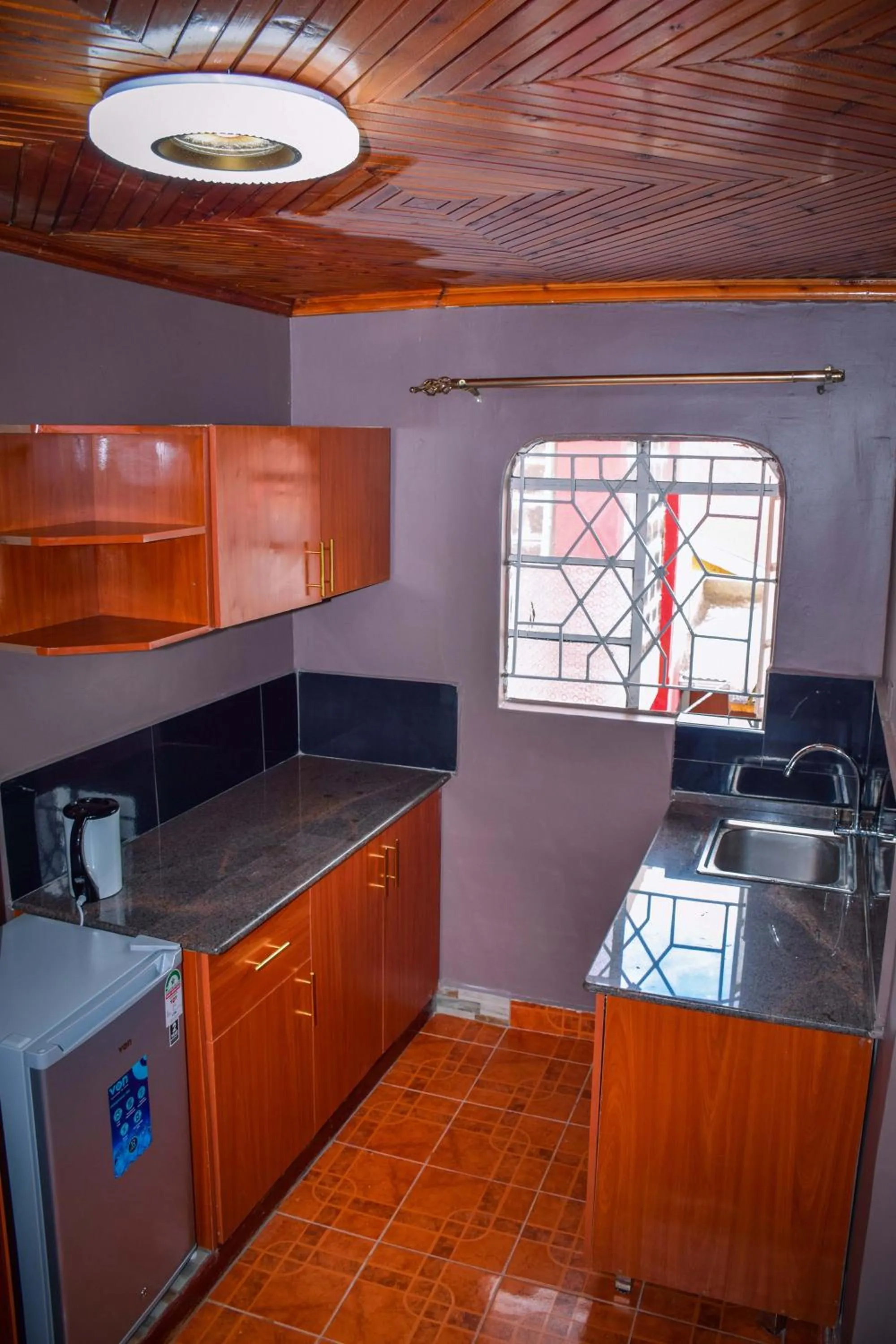 Kitchen or kitchenette in Zarita Boutique Hotel