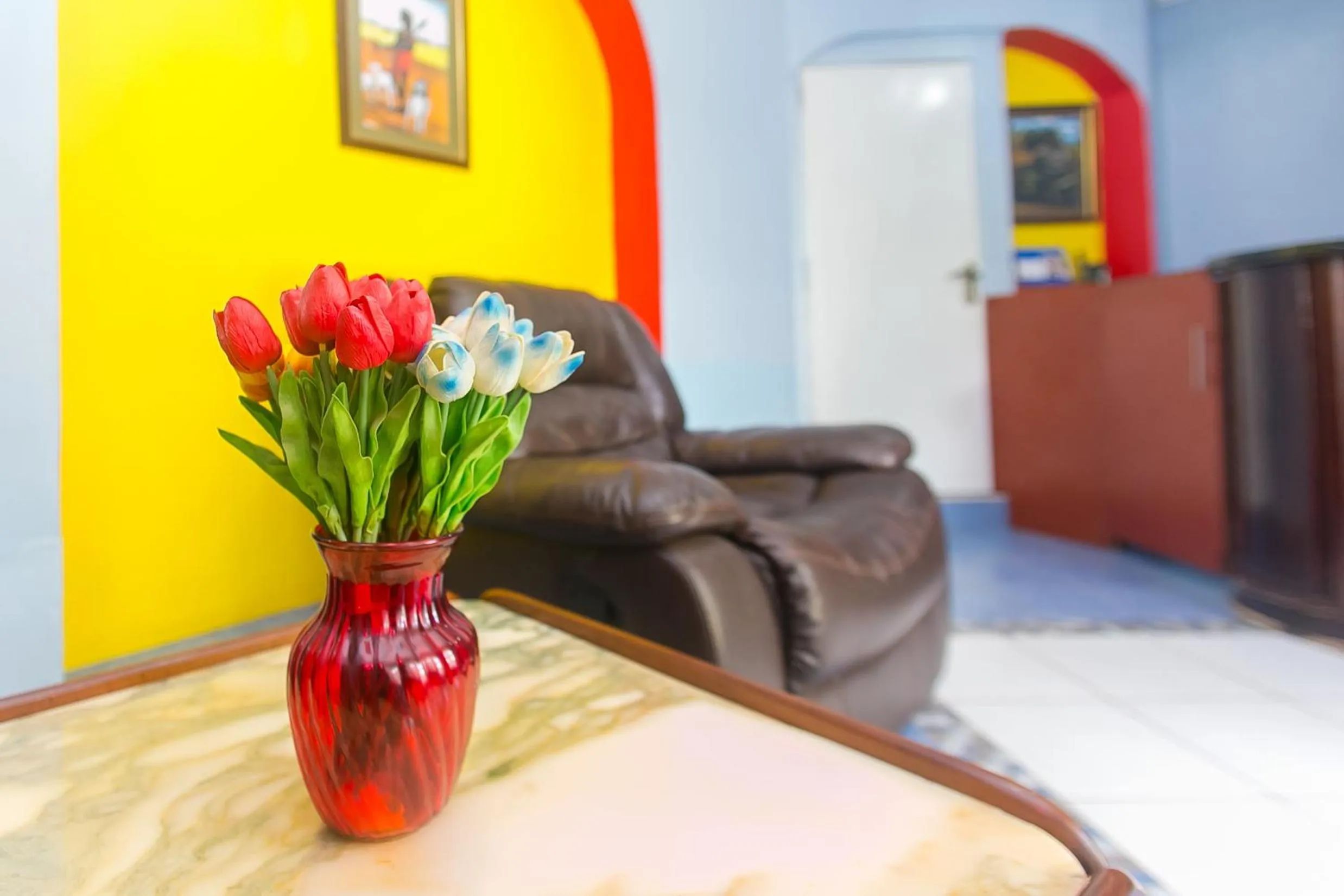 Living room in Zarita Boutique Hotel