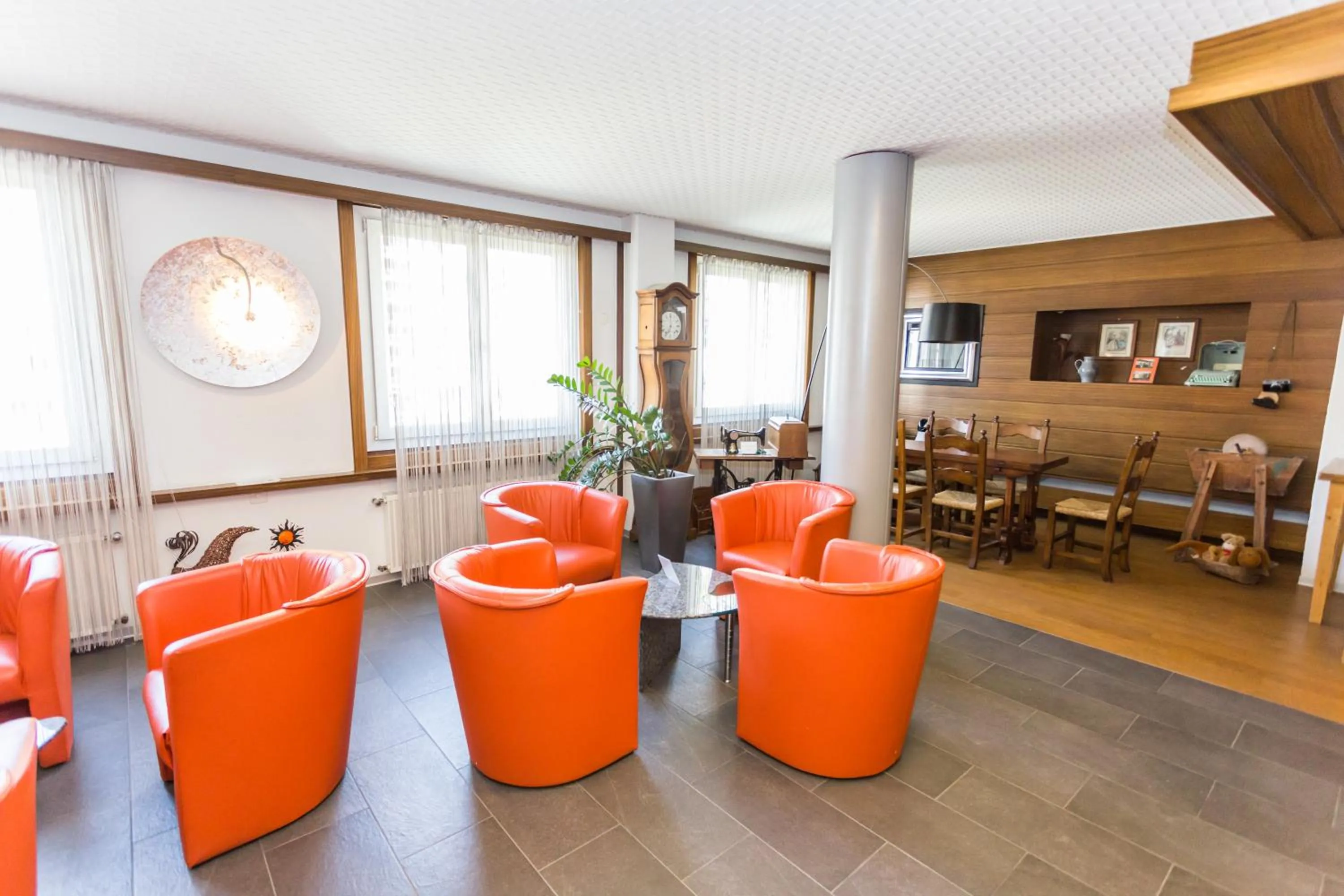 Lobby or reception in Hôtel du Rhône