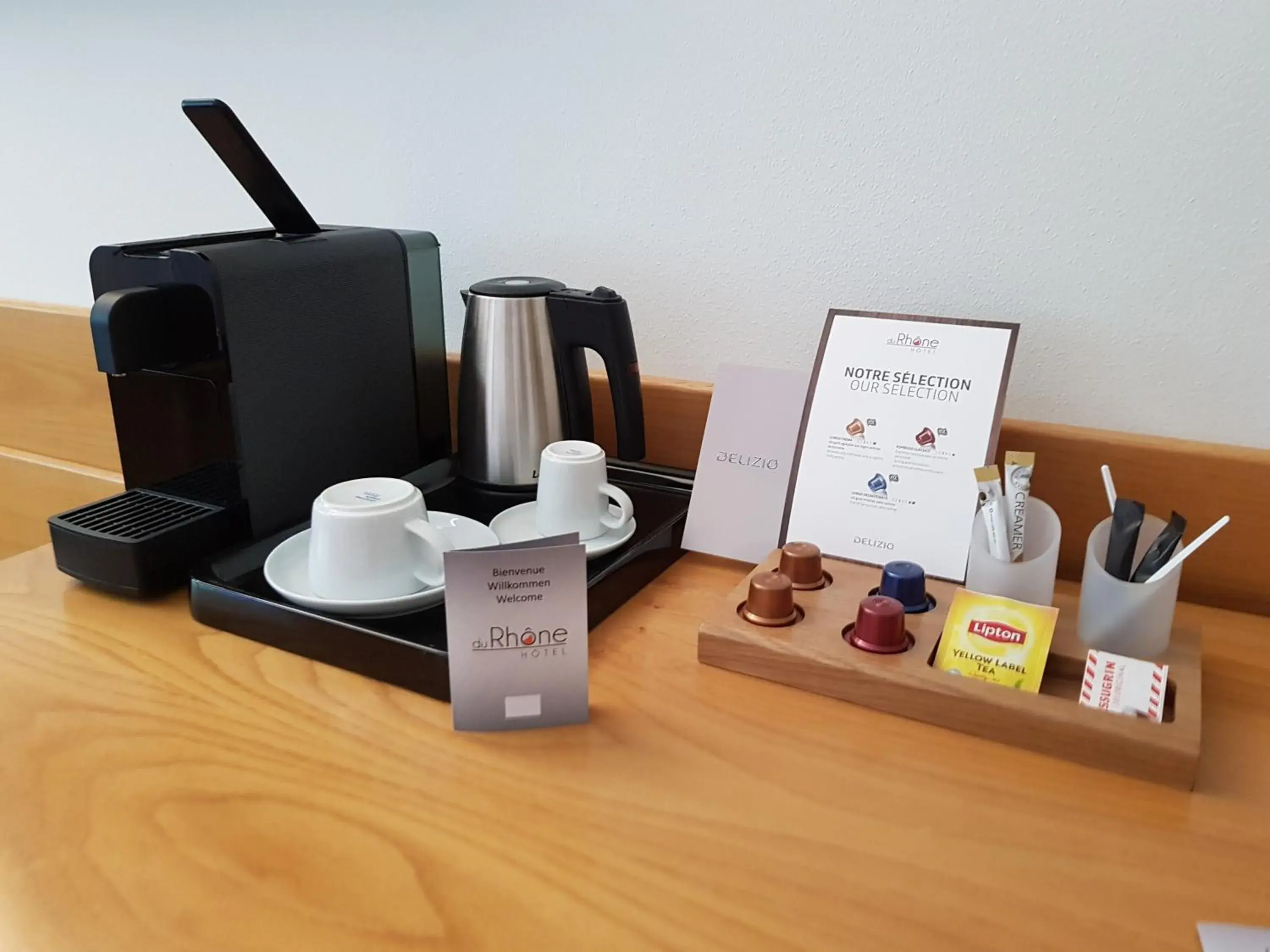 Quadruple Room in Hôtel du Rhône Quadruple Room in Hôtel du Rhône