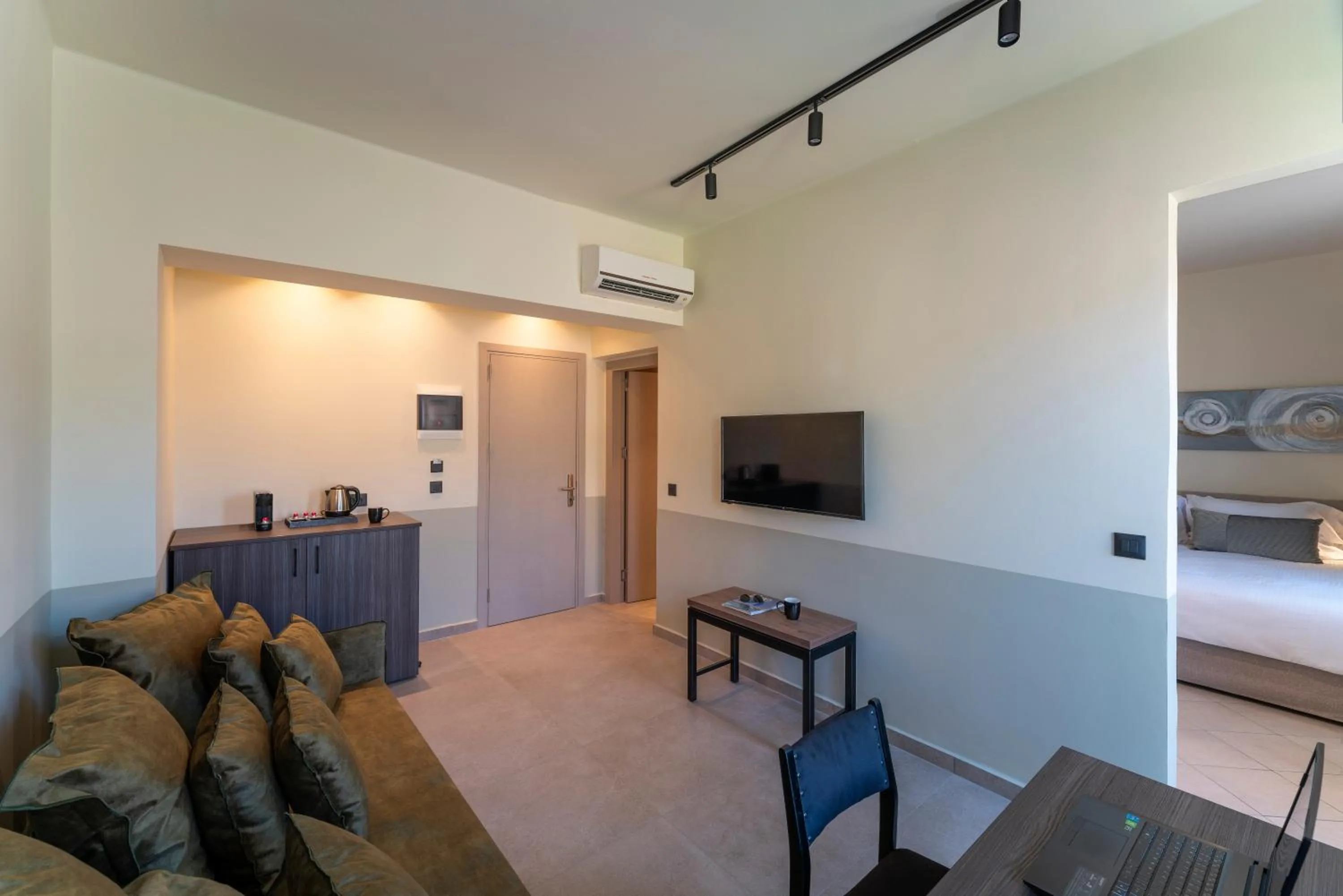 Living room in Mariette Rhodes Urban Suites