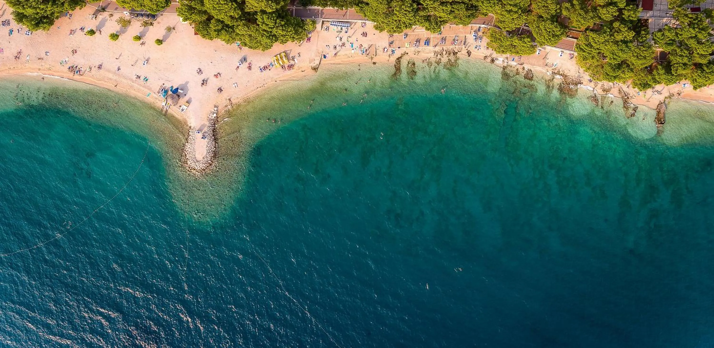 Beach in Sunny Makarska by Valamar