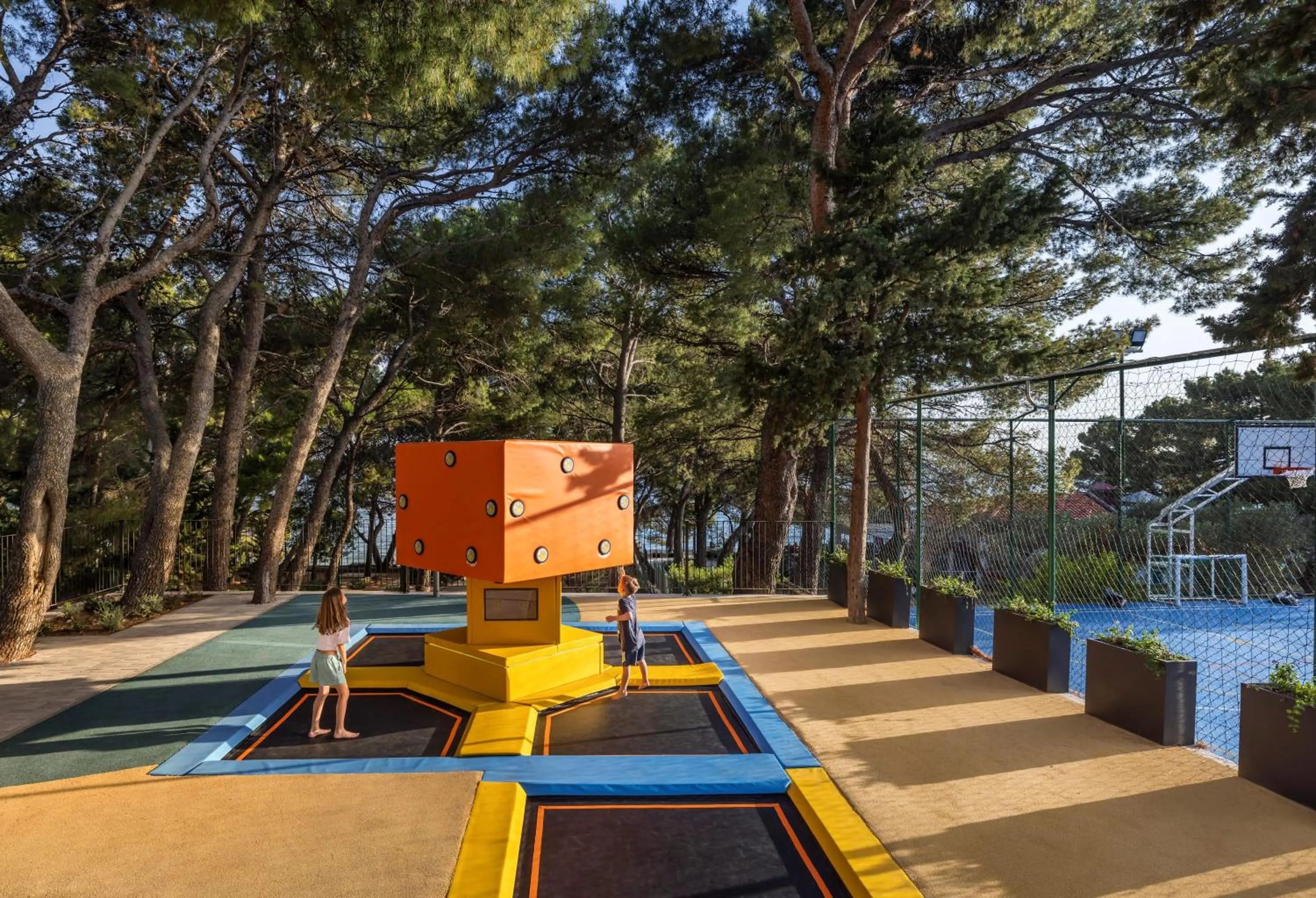 Children play ground in Sunny Makarska by Valamar