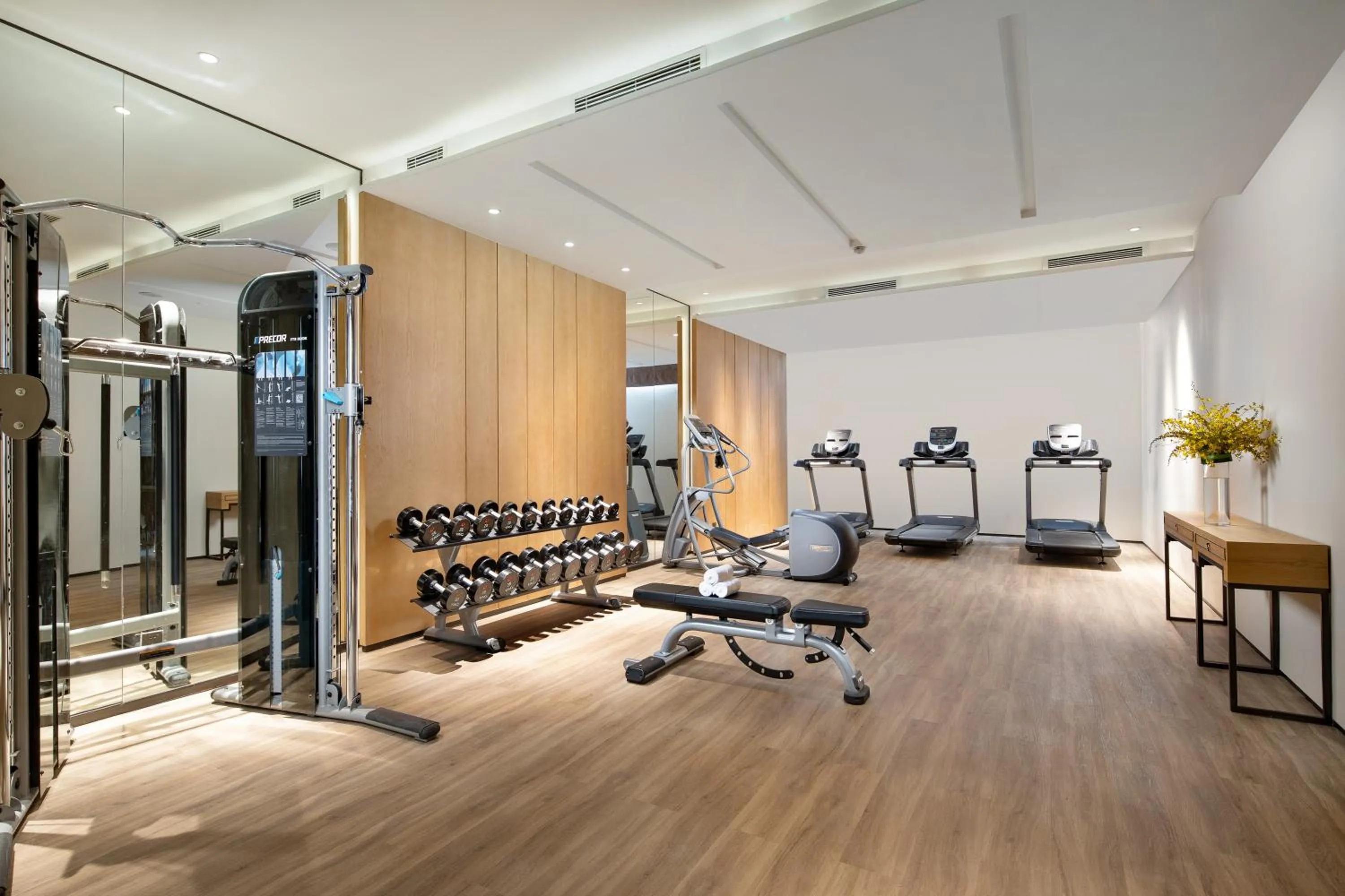Fitness centre/facilities in Hilton Garden Inn Nujiang