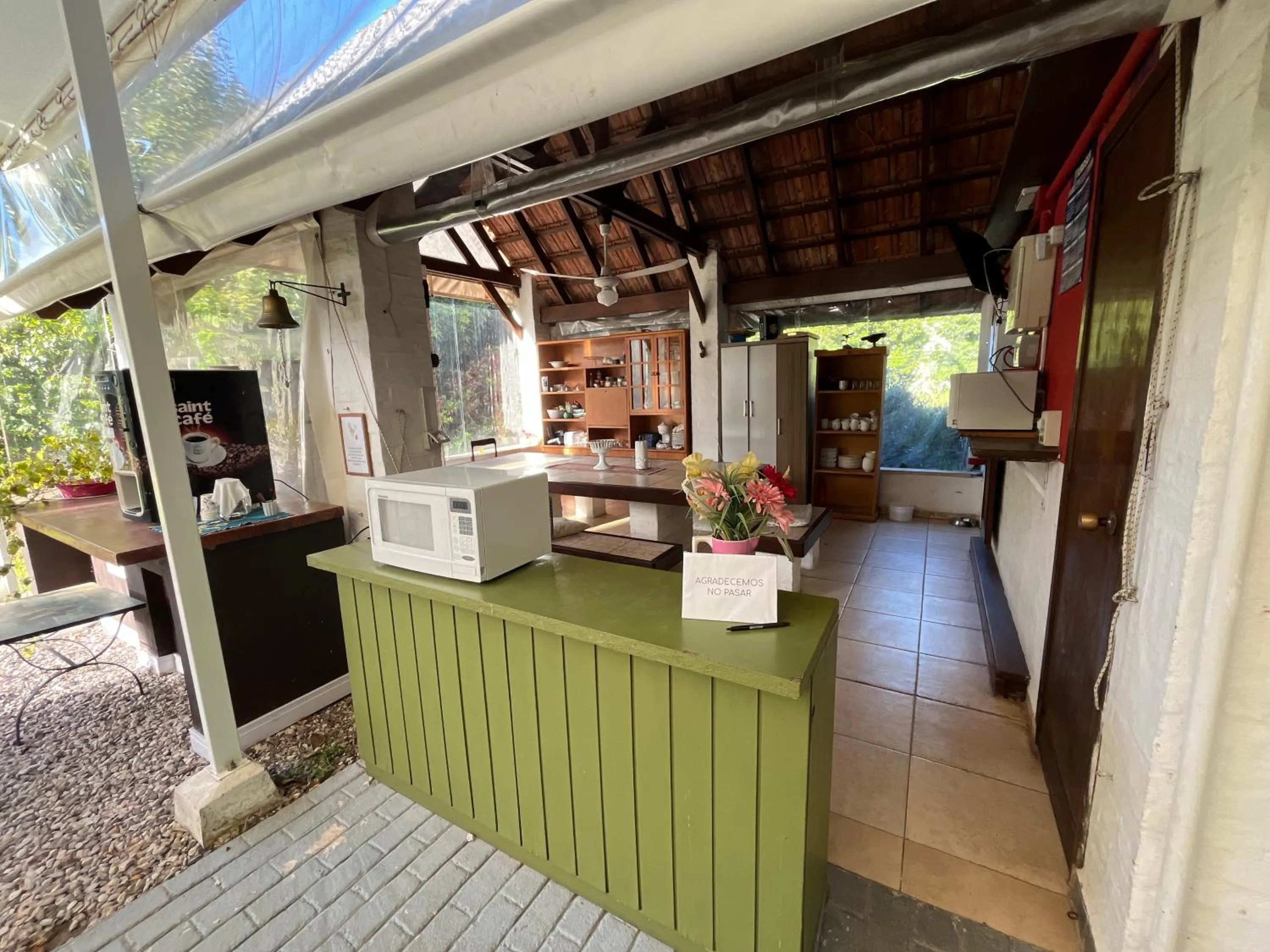 Kitchen or kitchenette in Arsamici Hotel