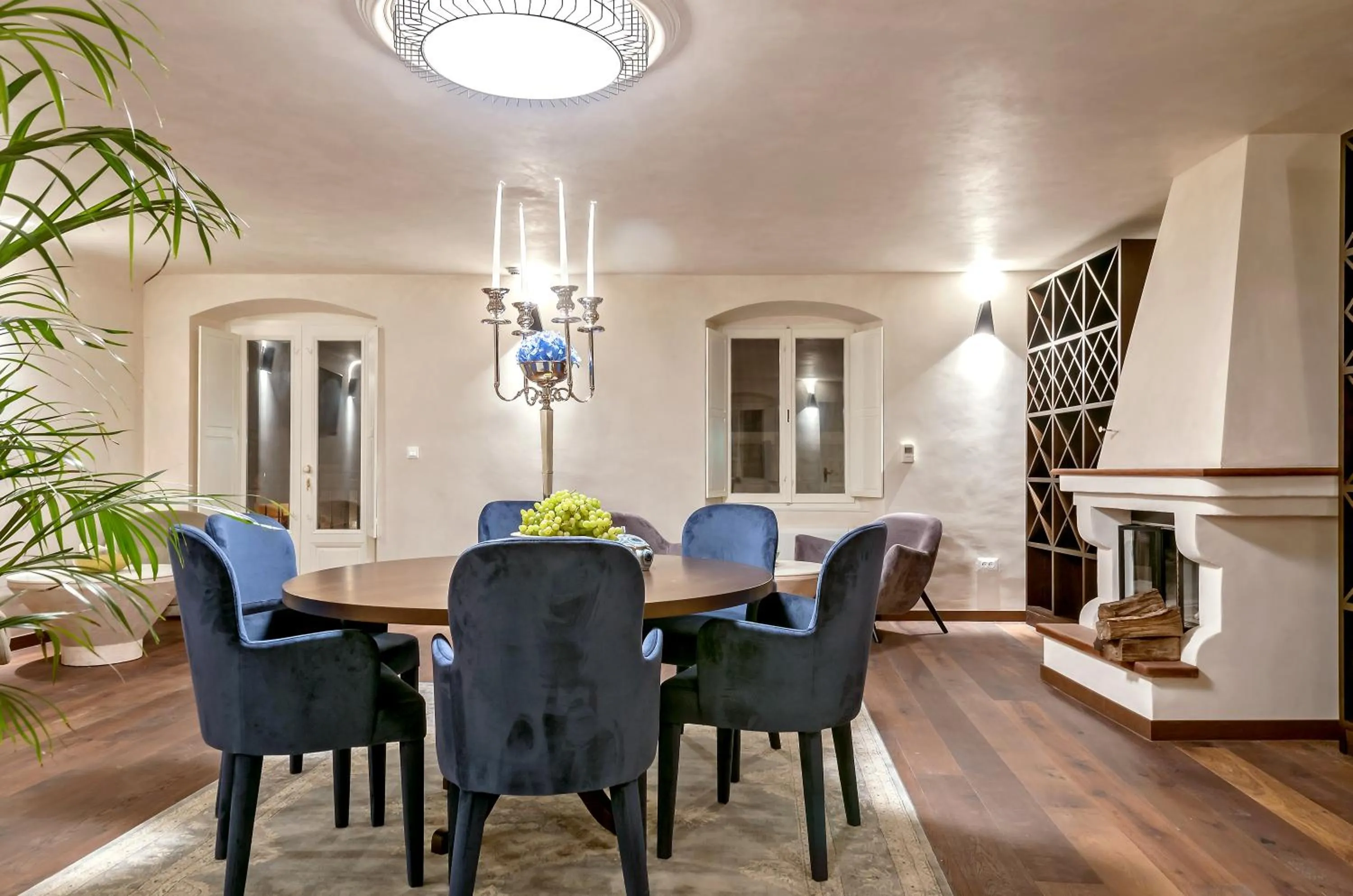 Seating area in Puteus Palace Heritage Hotel