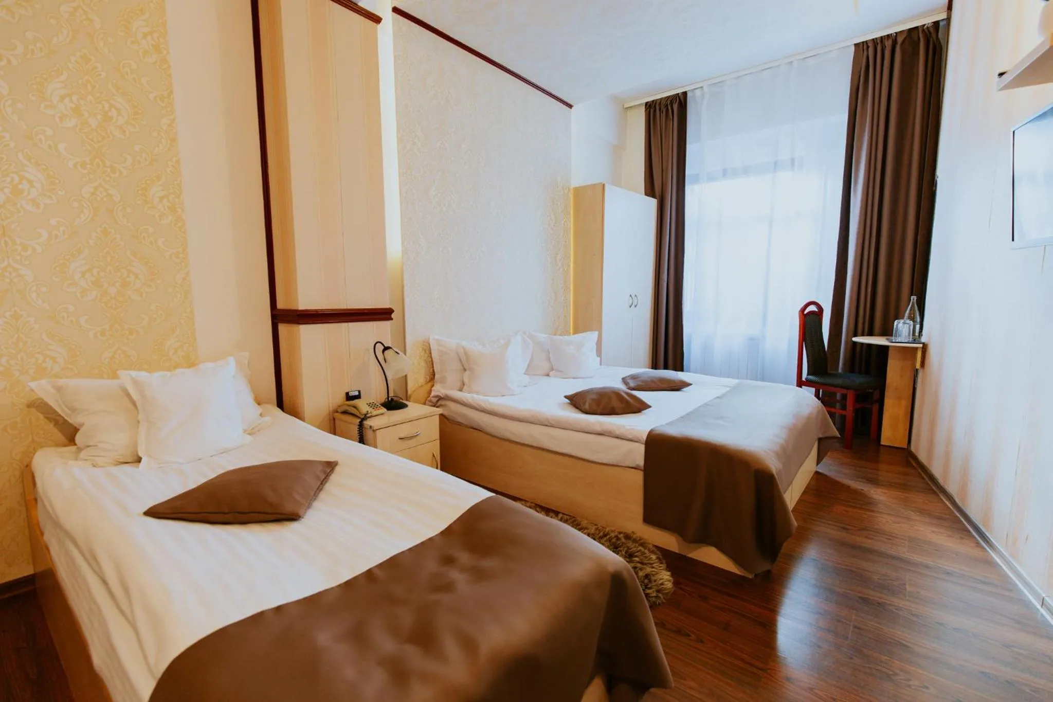 Bed in Hotel Restaurant Park