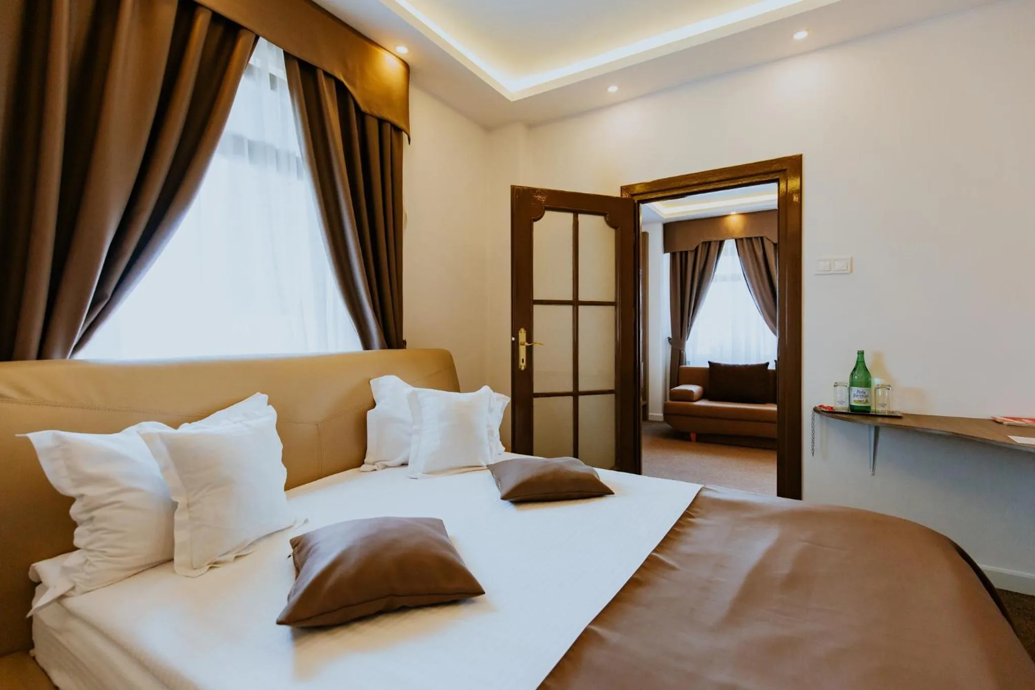 Bed in Hotel Restaurant Park
