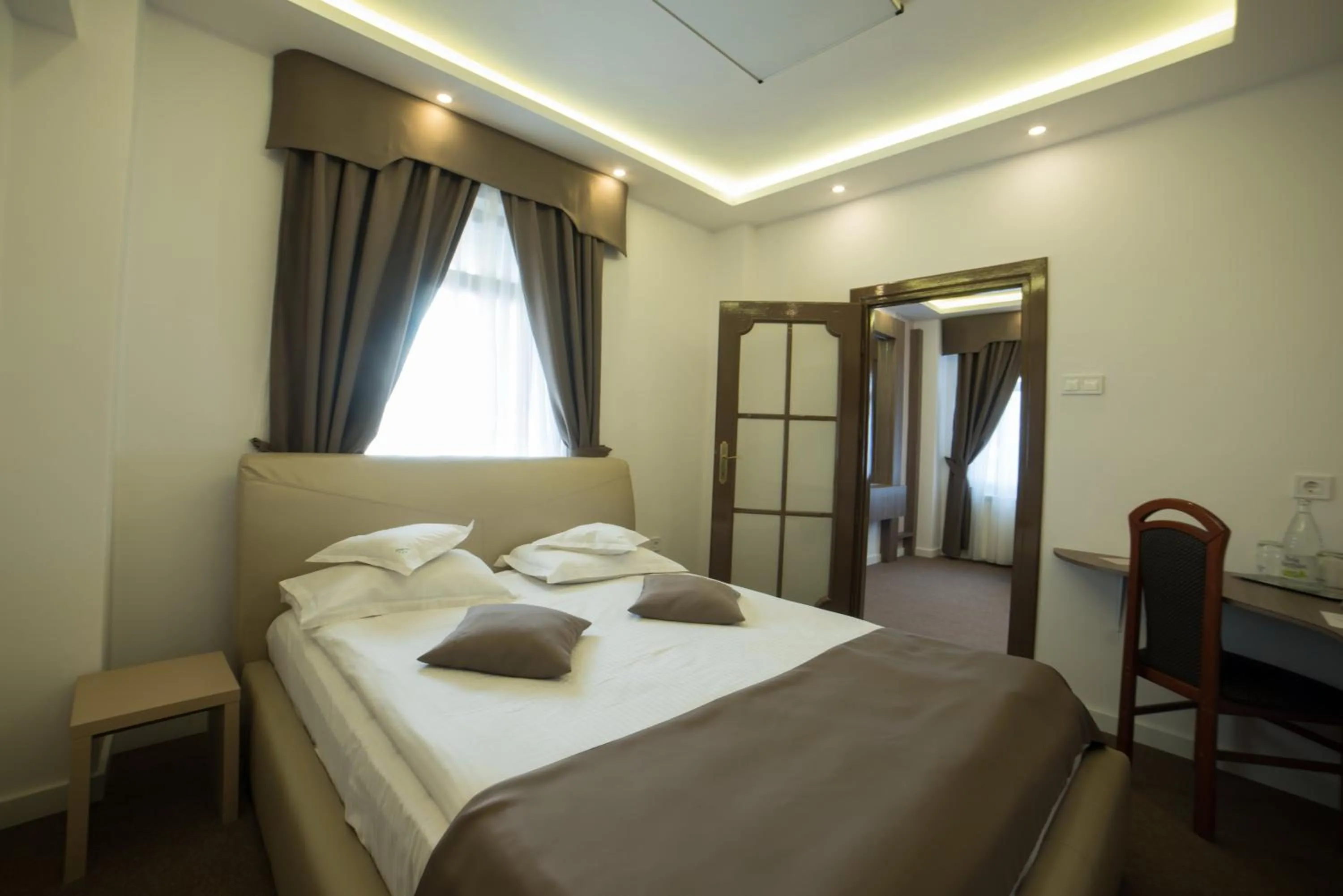 Bed in Hotel Restaurant Park