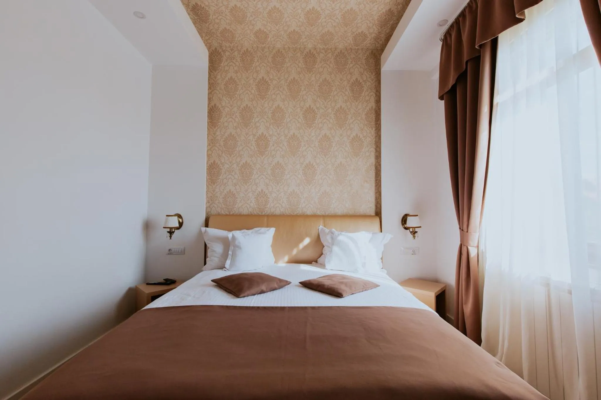 Bed in Hotel Restaurant Park