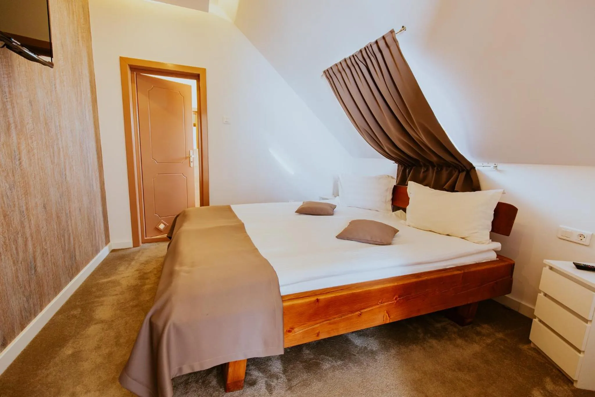 Bed in Hotel Restaurant Park