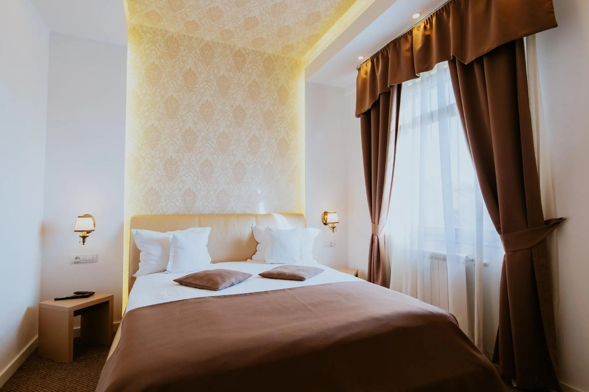 Bed in Hotel Restaurant Park