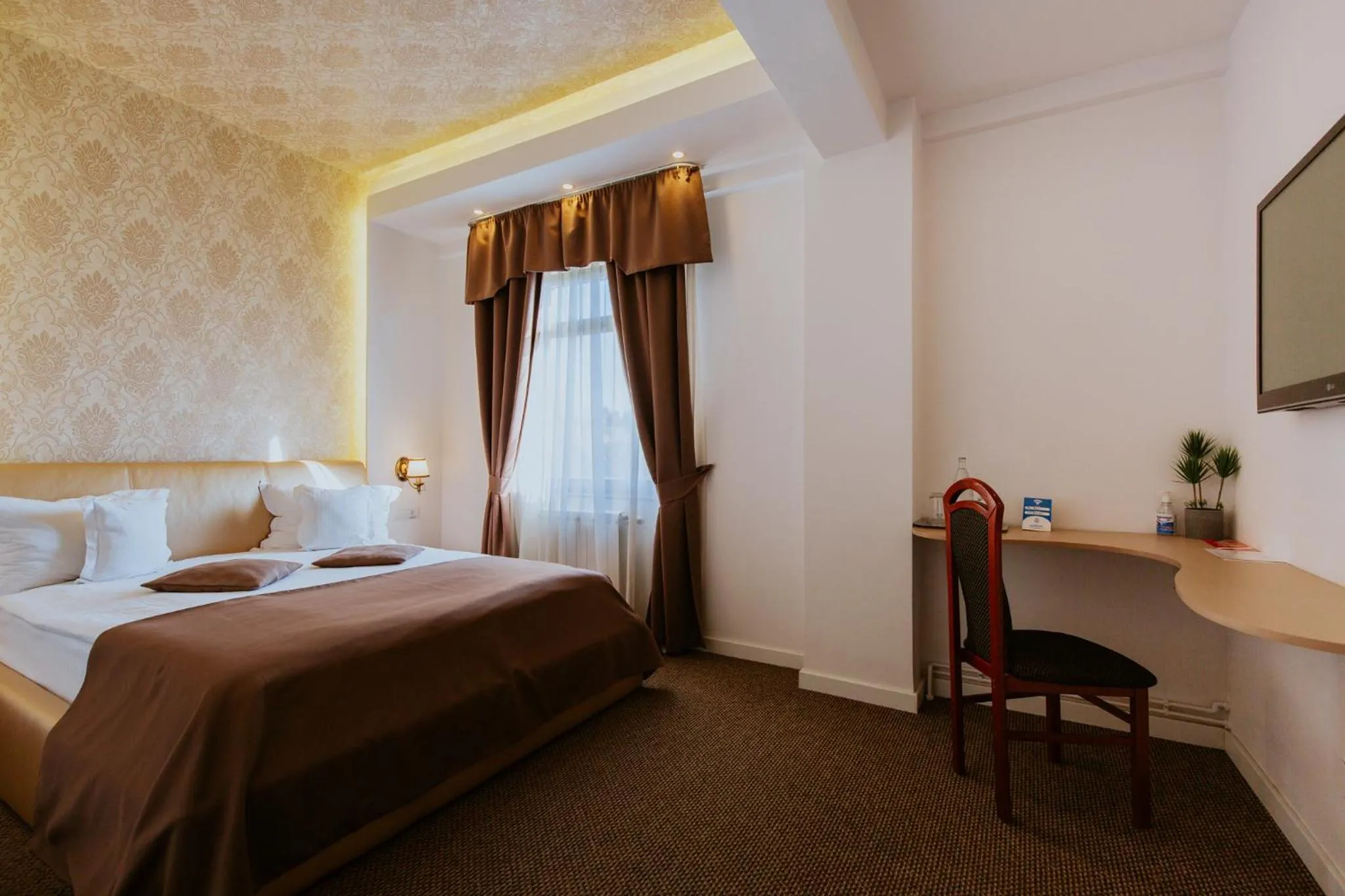 Bed in Hotel Restaurant Park