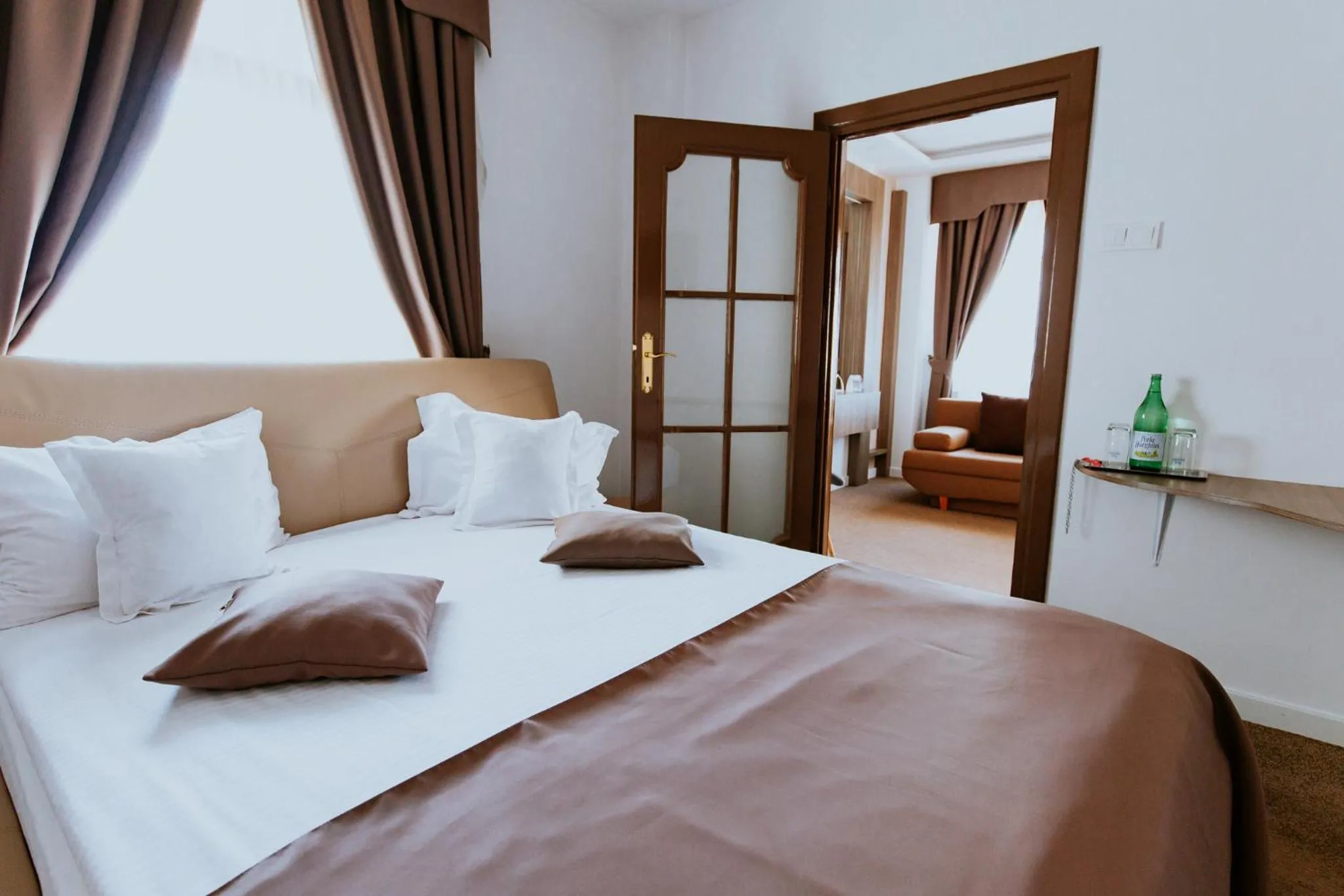 Bed in Hotel Restaurant Park