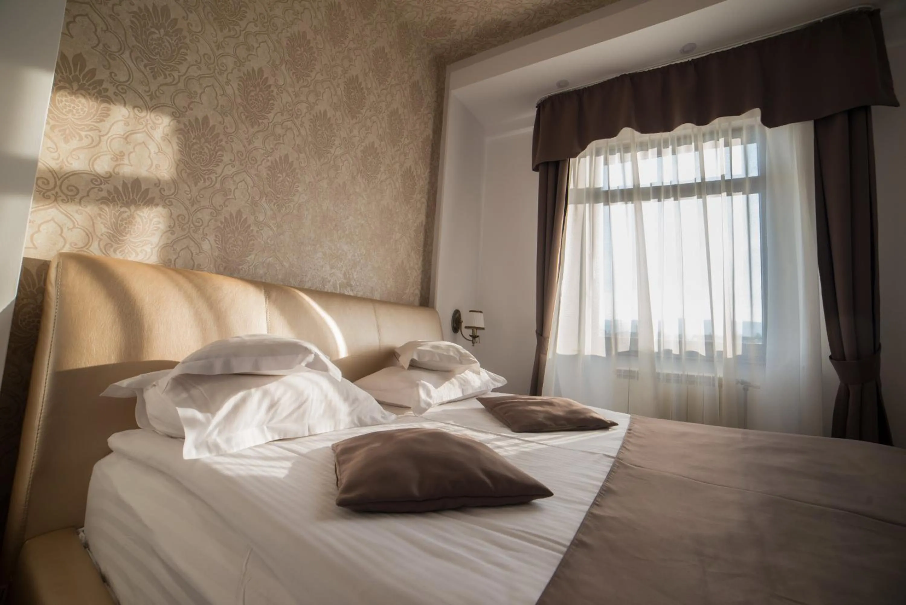 Bed in Hotel Restaurant Park