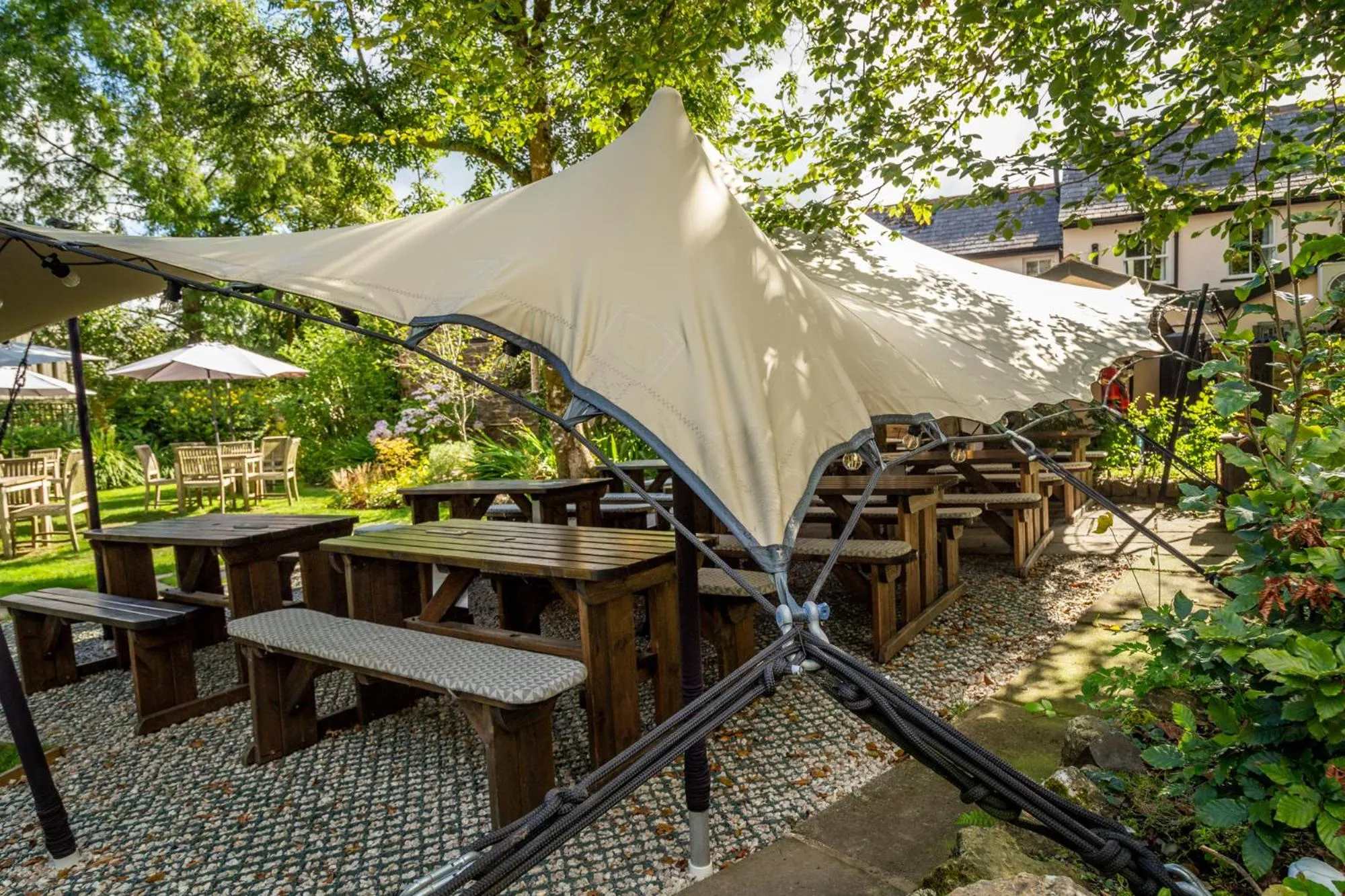 Garden in Castle Inn