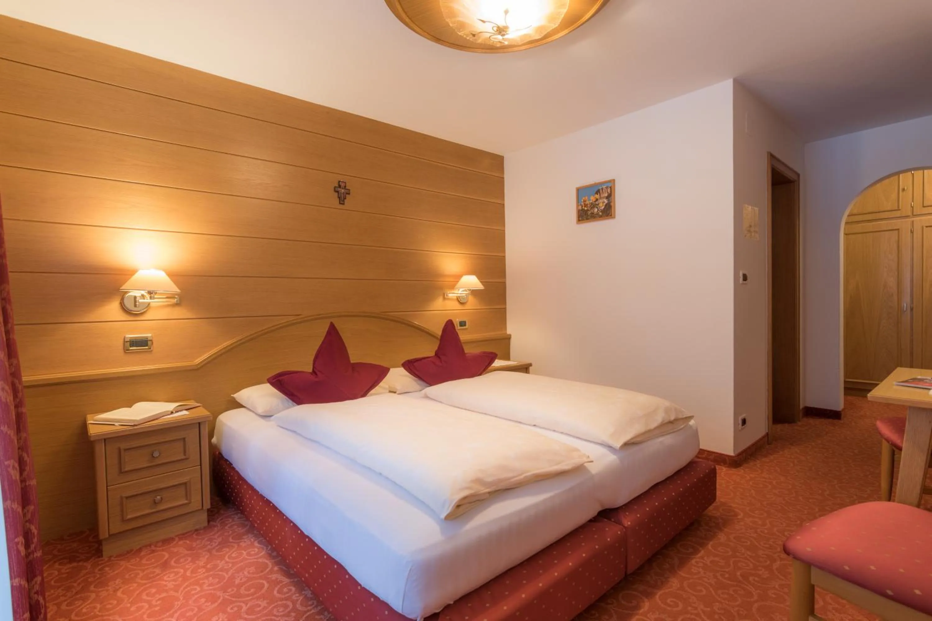 Balcony/Terrace, Bed in Garni La Vara