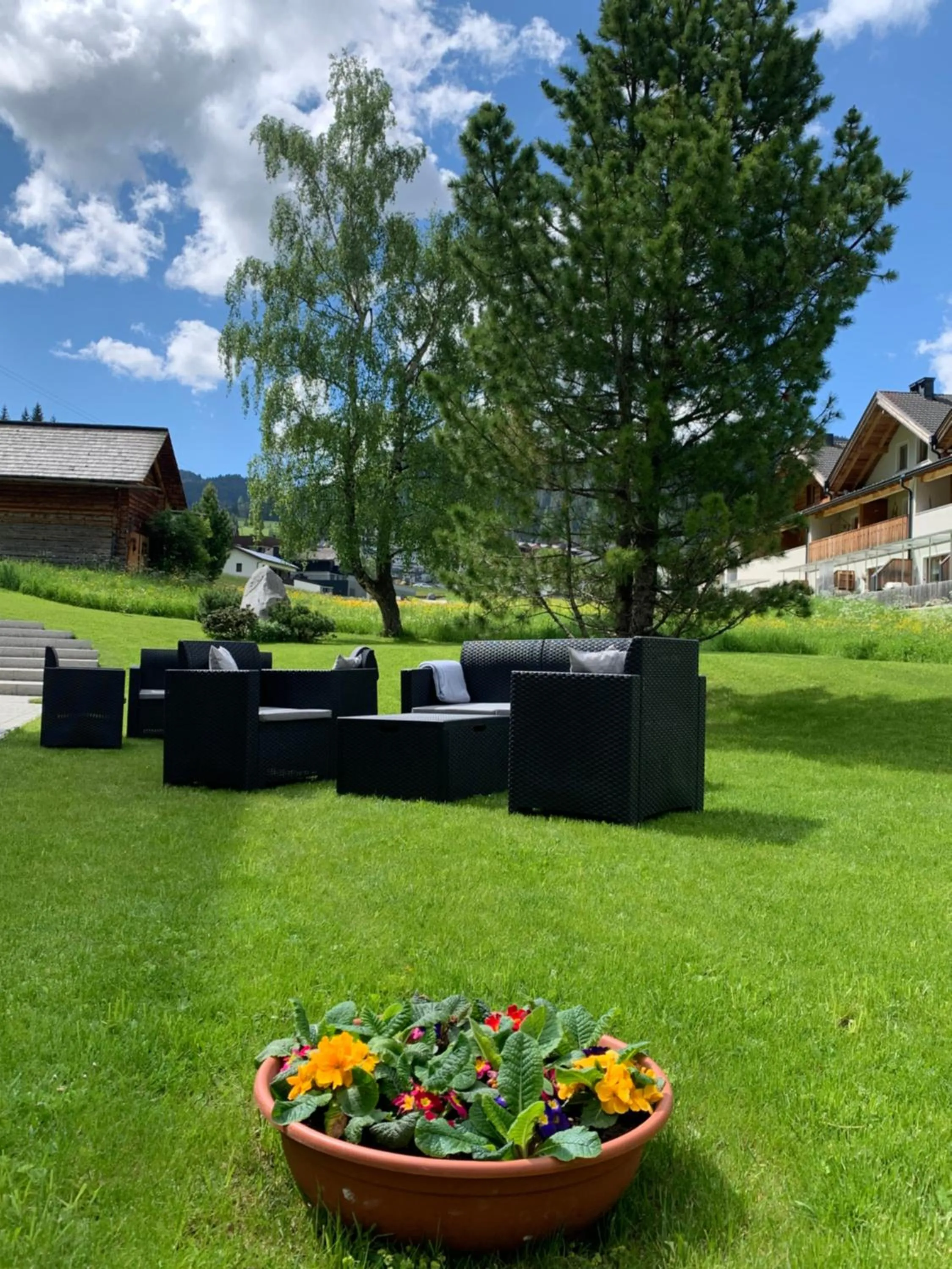 Garden in Garni La Vara