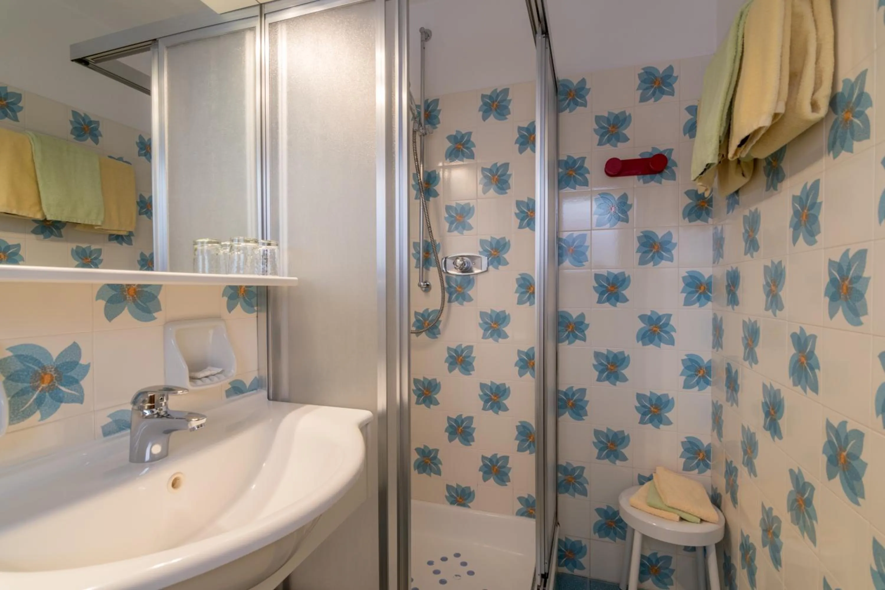 Shower in Garni La Vara