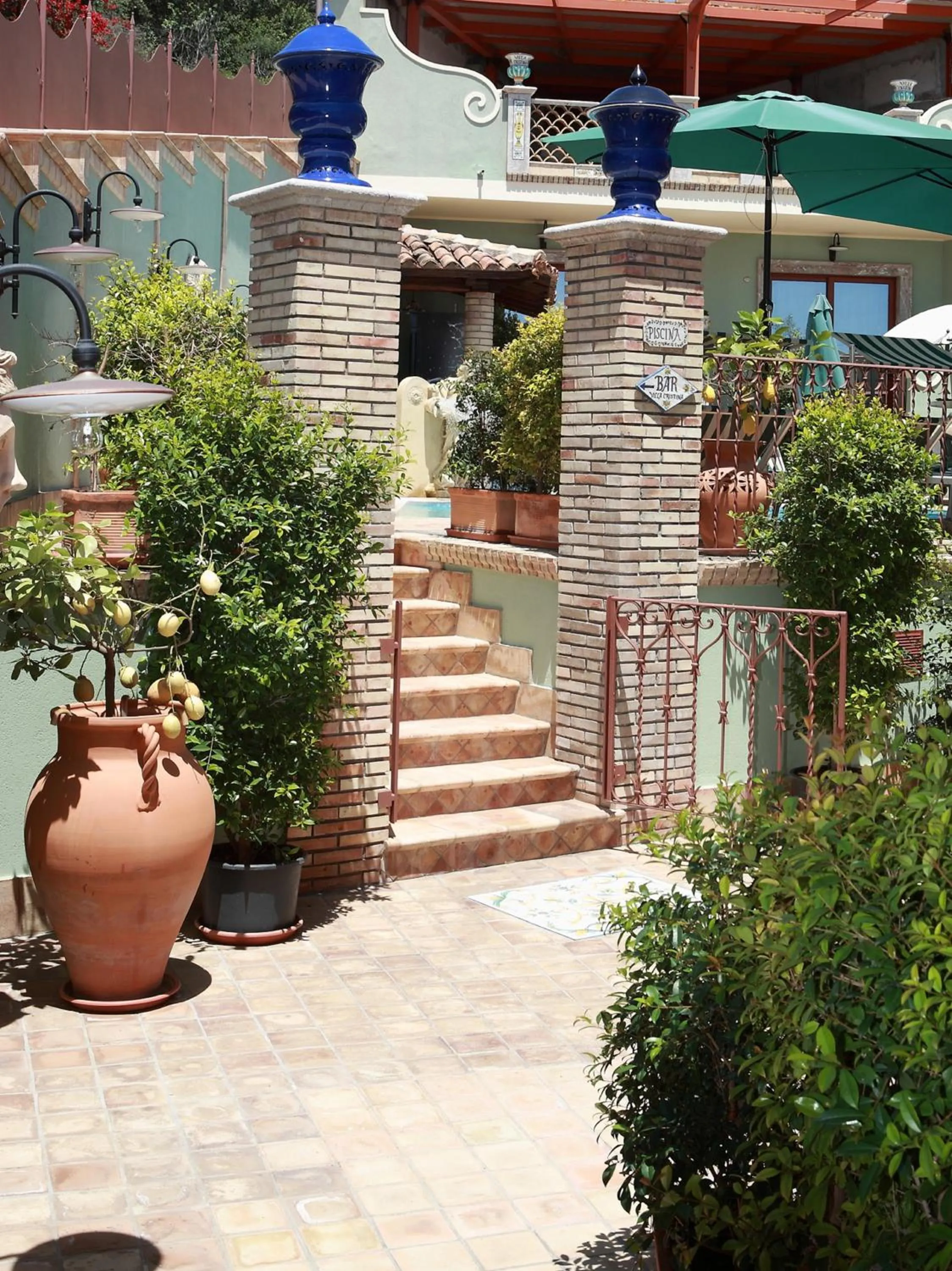 Garden in Villa Cristina