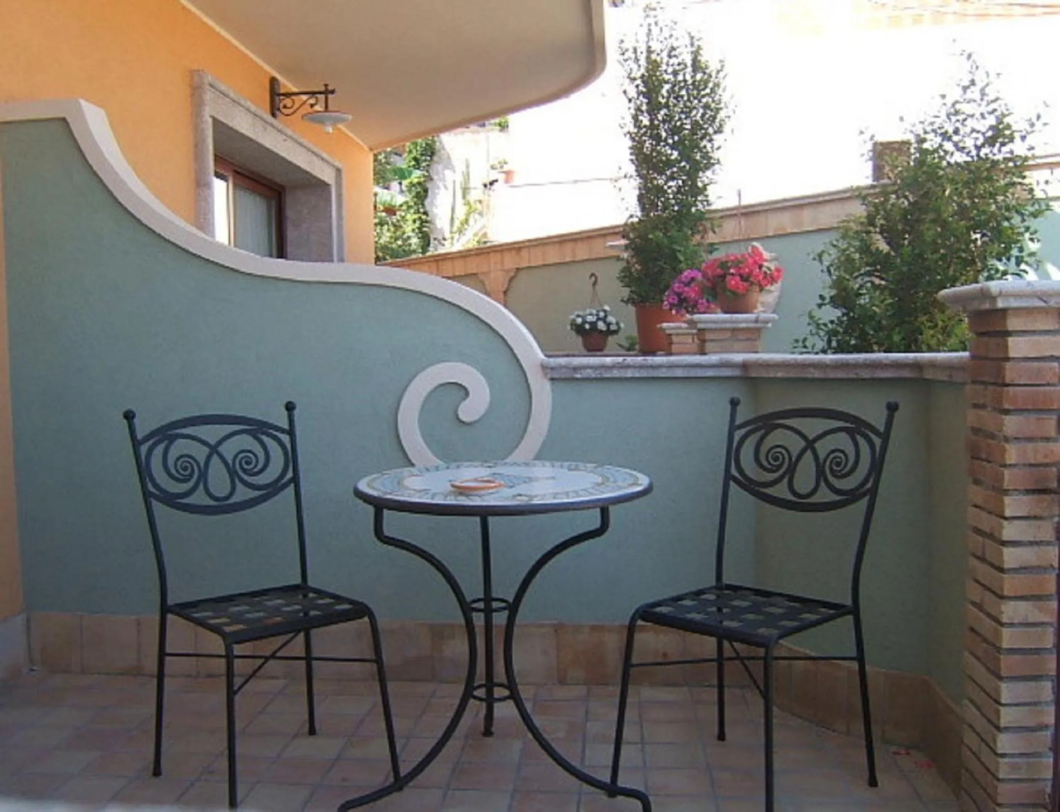 Balcony/Terrace in Villa Cristina