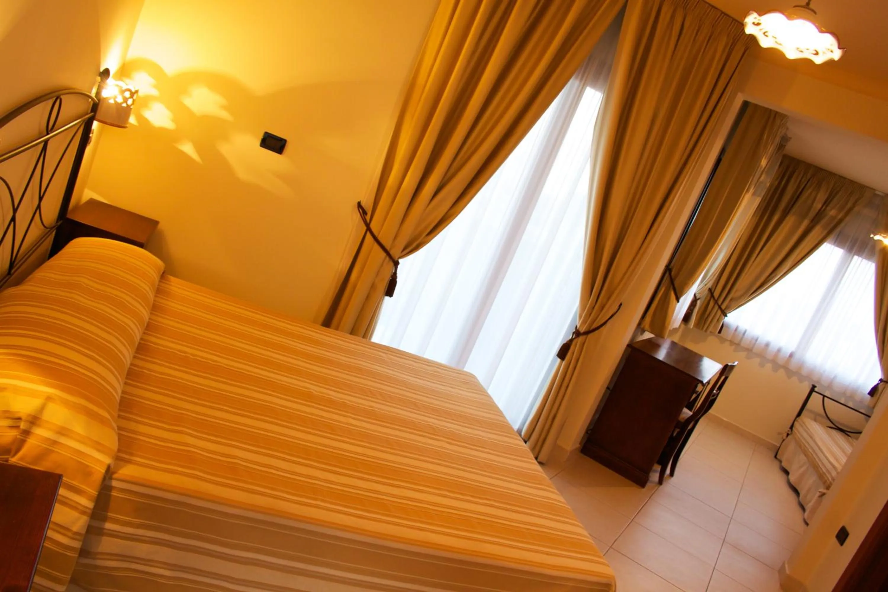 Bedroom, Bed in Villa Cristina