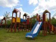 Children play ground in Villa Anna