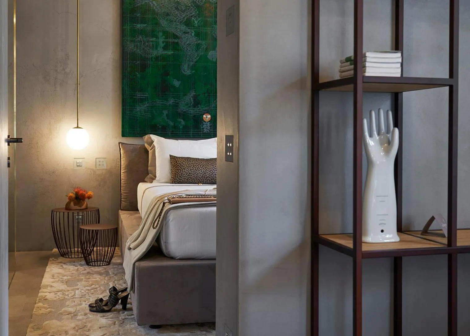 Bed in Fornace Suite