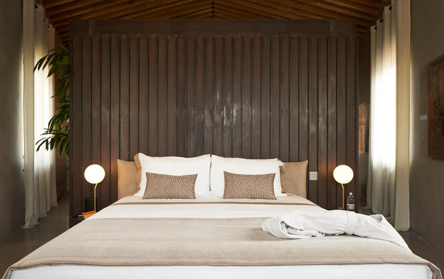 Bedroom, Bed in Fornace Suite