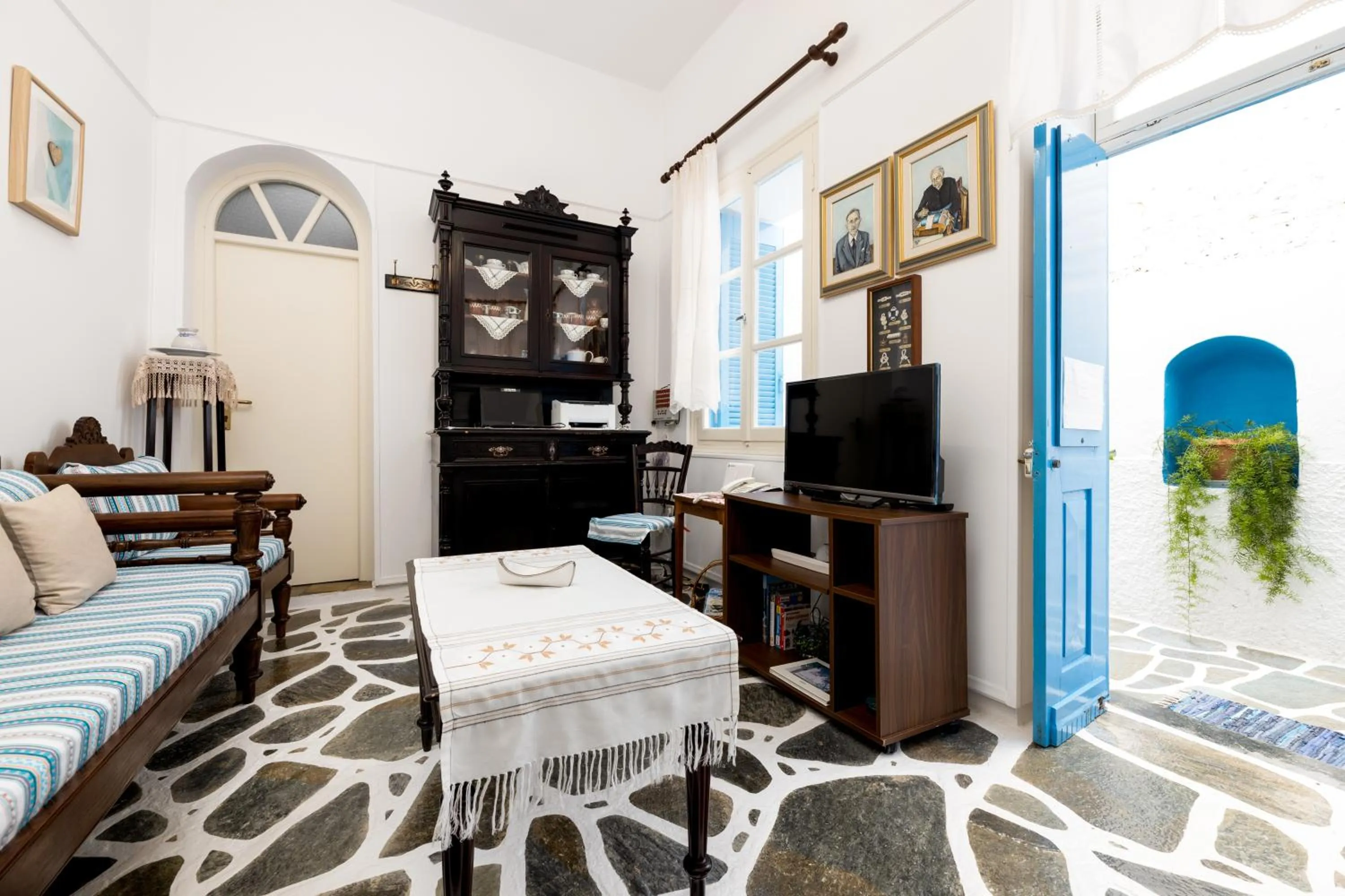 Lobby or reception in Hotel Dina